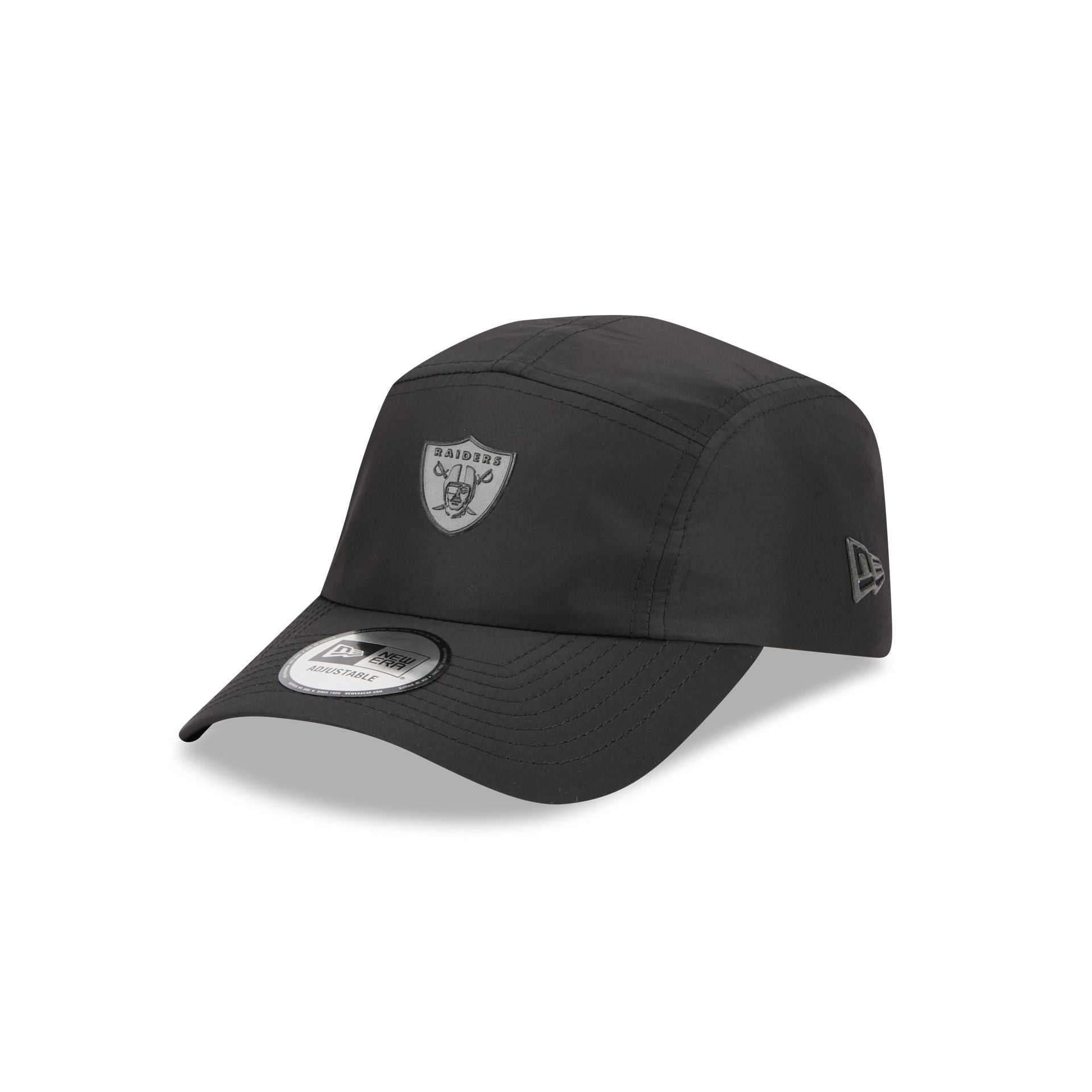 Alpha Industries X Las Vegas Raiders Black Runner Adjustable Hat