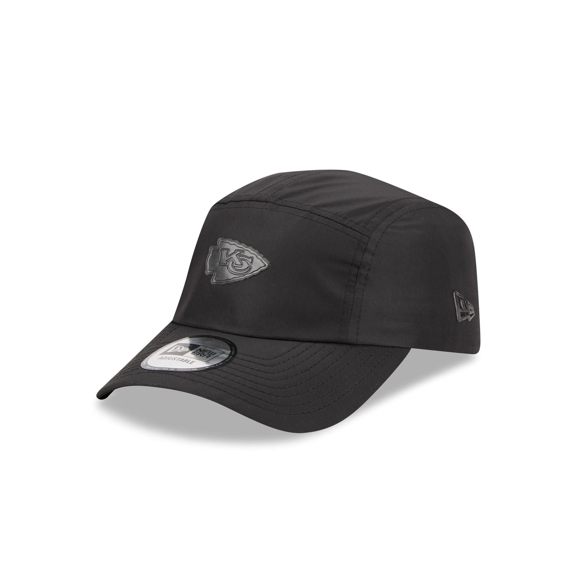 Alpha Industries X Kansas City Chiefs Black Runner Adjustable Hat
