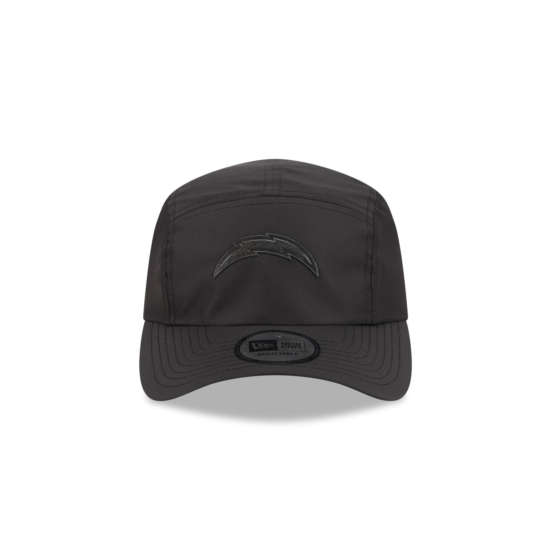 Alternative view of Alpha Industries X Los Angeles Chargers Black Runner Adjustable Hat