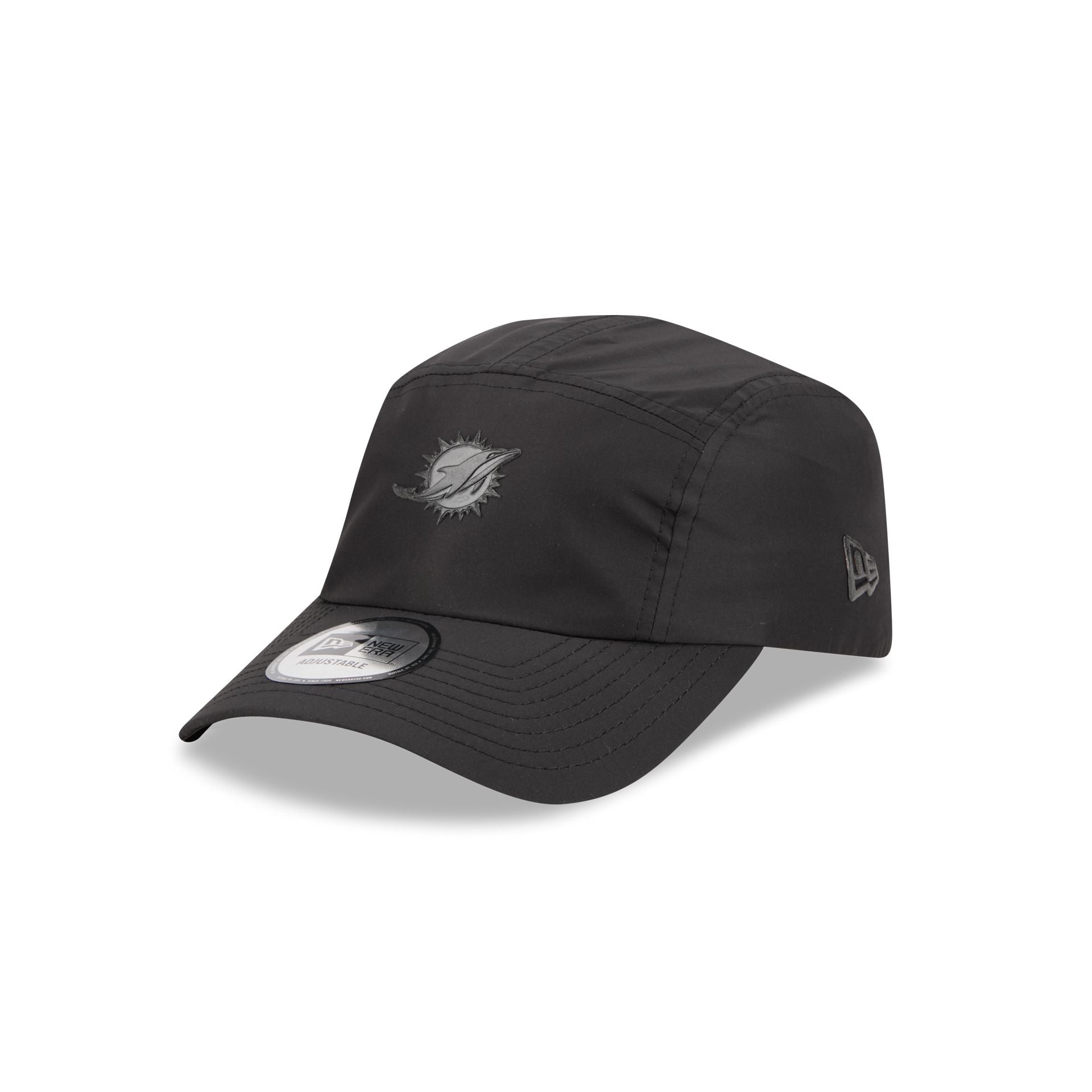 Alpha Industries X Miami Dolphins Black Runner Adjustable Hat