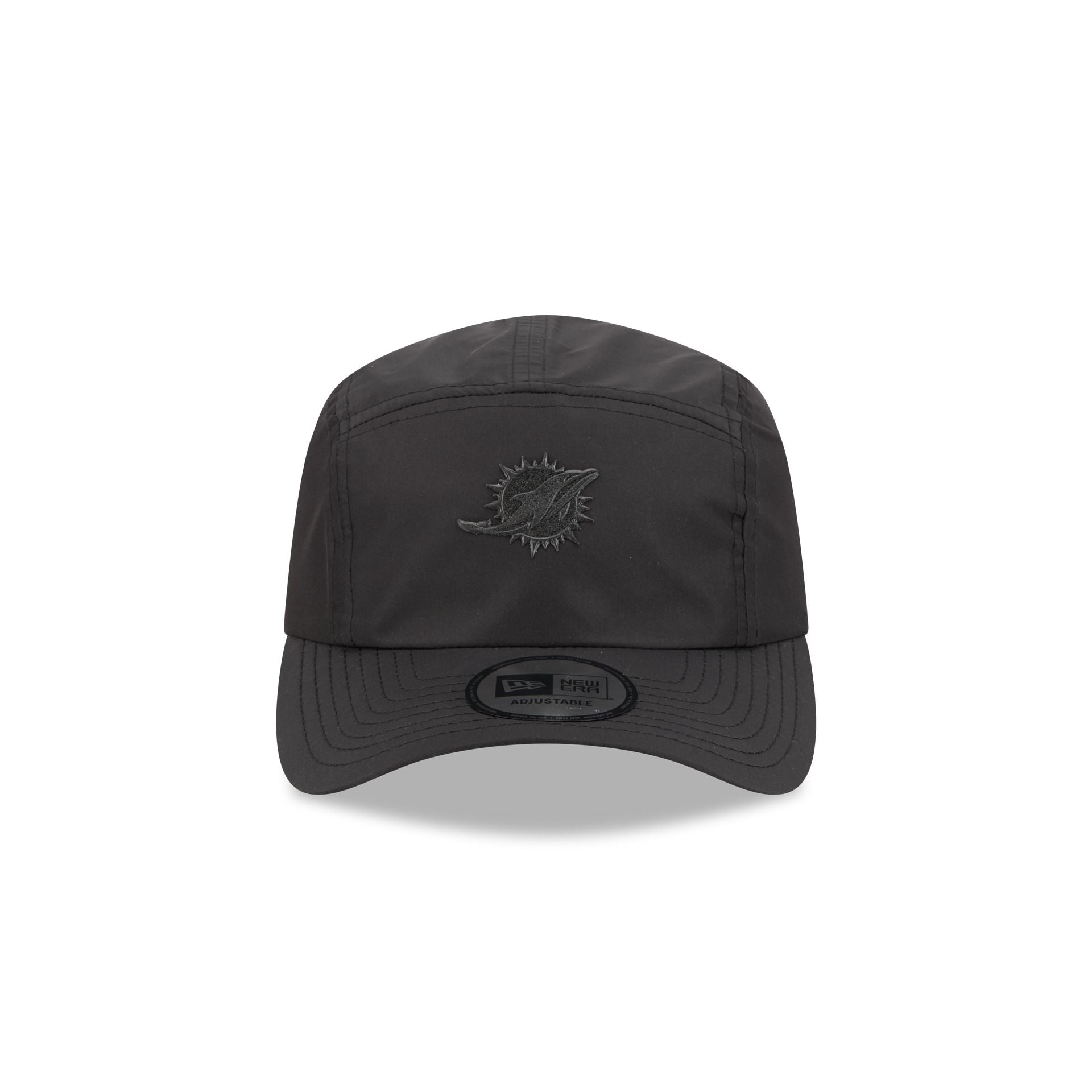 Alternative view of Alpha Industries X Miami Dolphins Black Runner Adjustable Hat