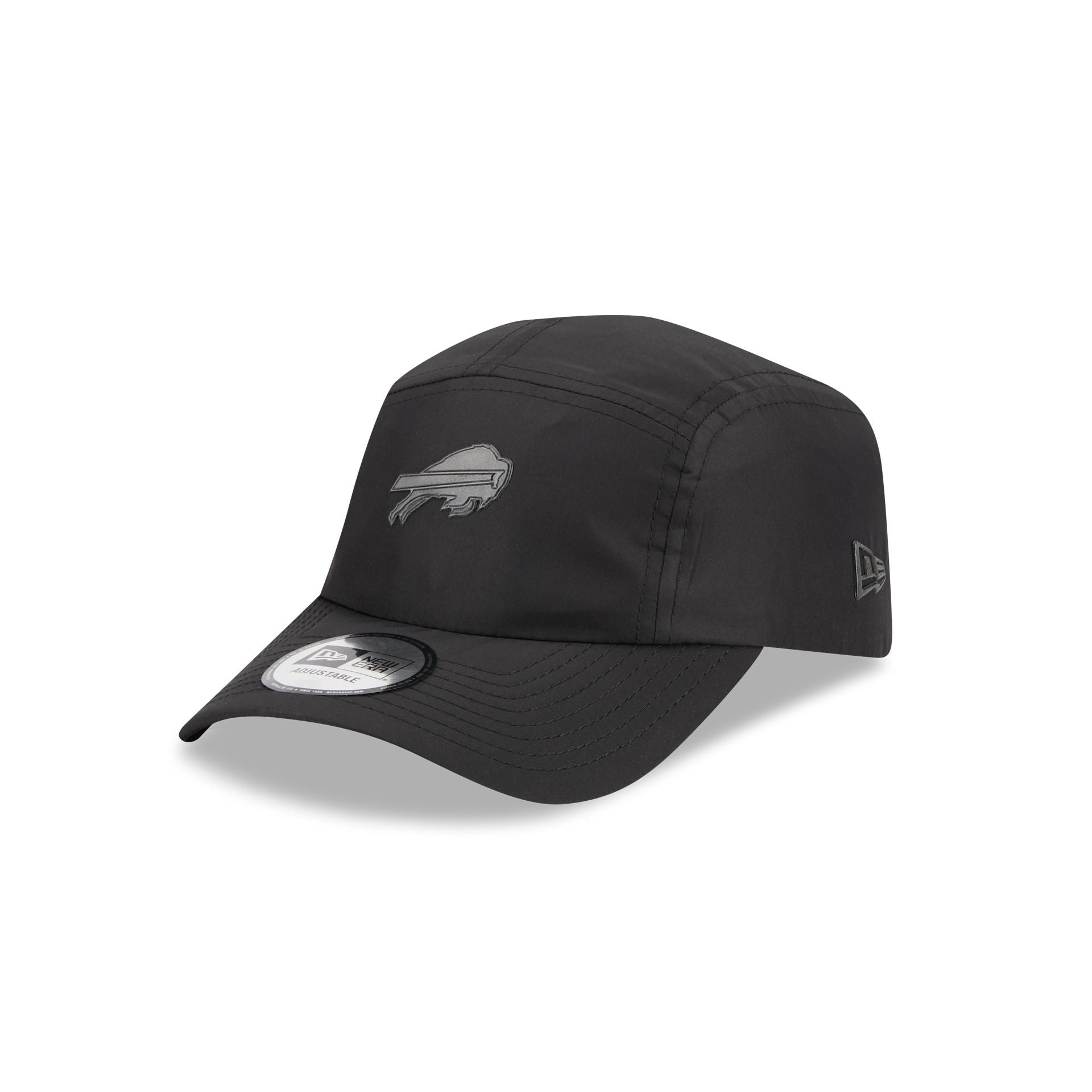 Alpha Industries X Buffalo Bills Black Runner Adjustable Hat