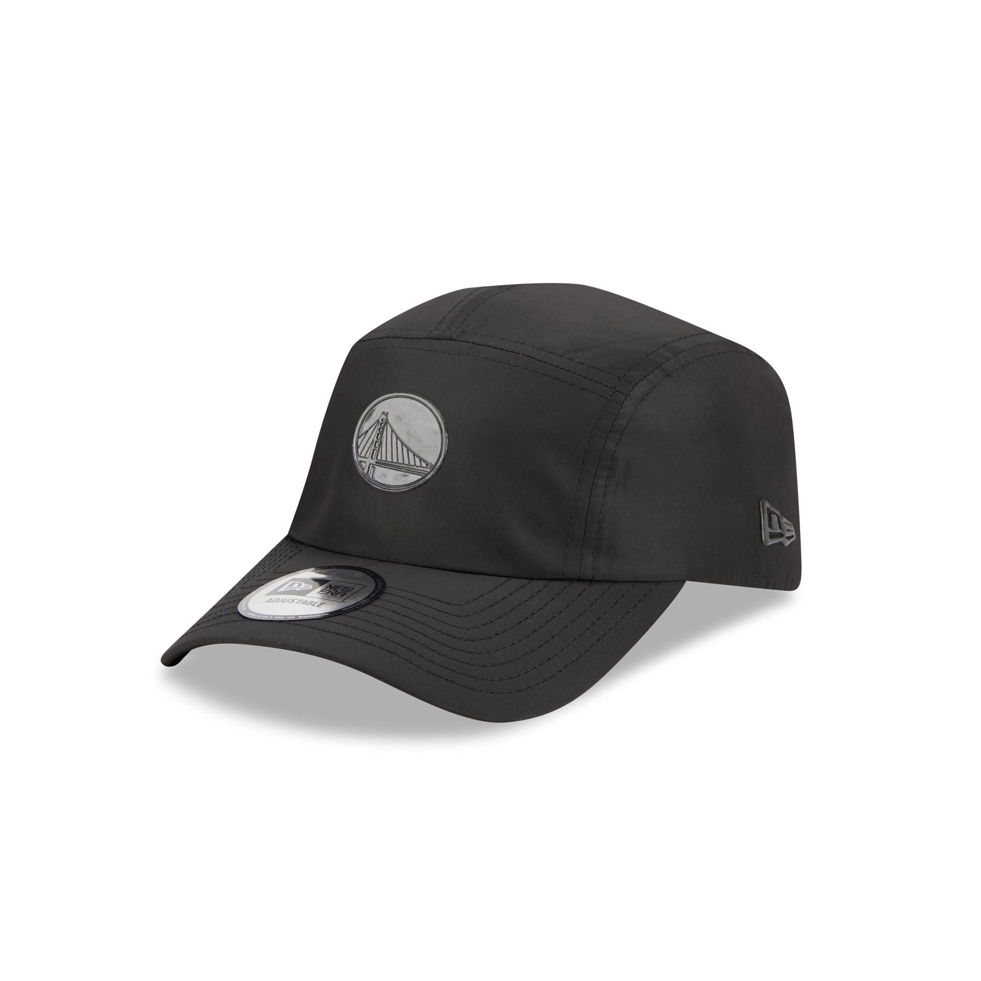 Alpha Industries X Golden State Warriors Black Runner Adjustable Hat