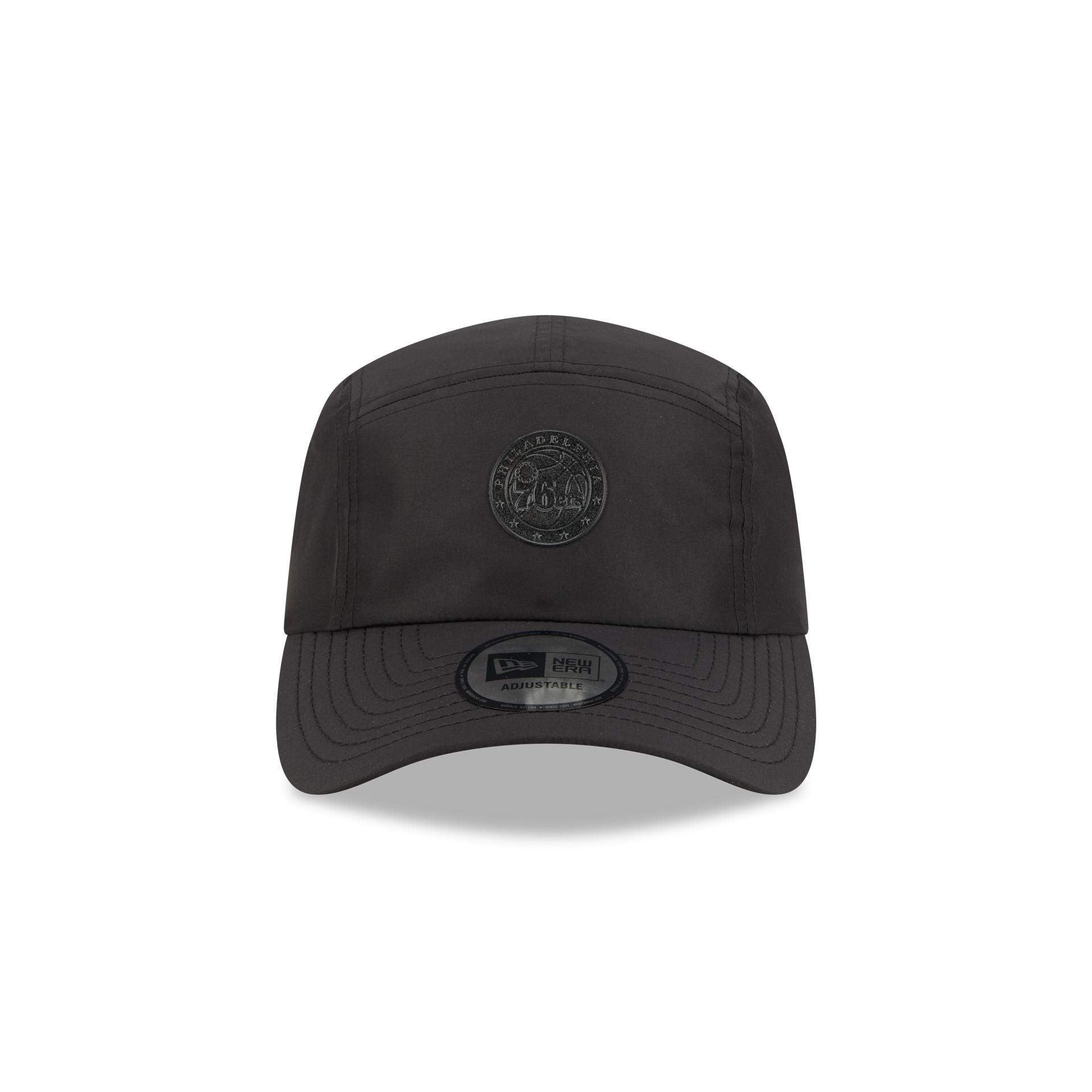 Alternative view of Alpha Industries X Philadelphia 76Ers Black Runner Adjustable Hat