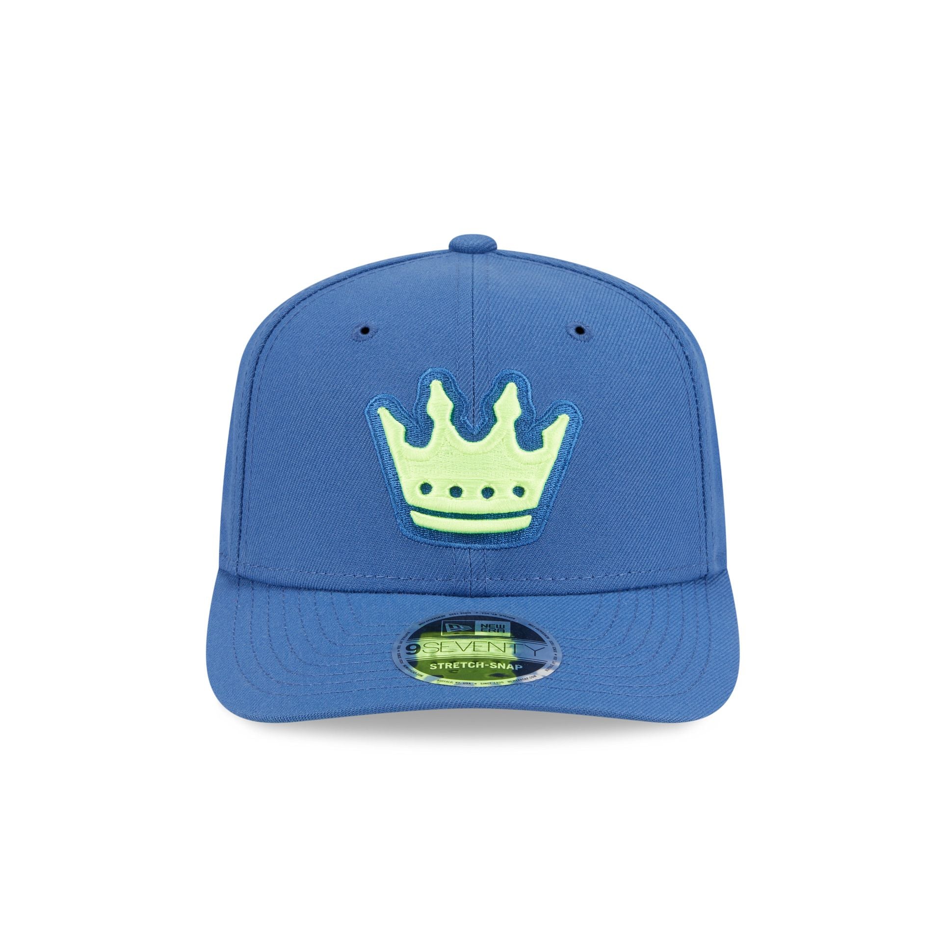 Alternative view of Charlotte Fc 2025 Jersey Hook Blue 9Seventy Stretch-Snap Hat