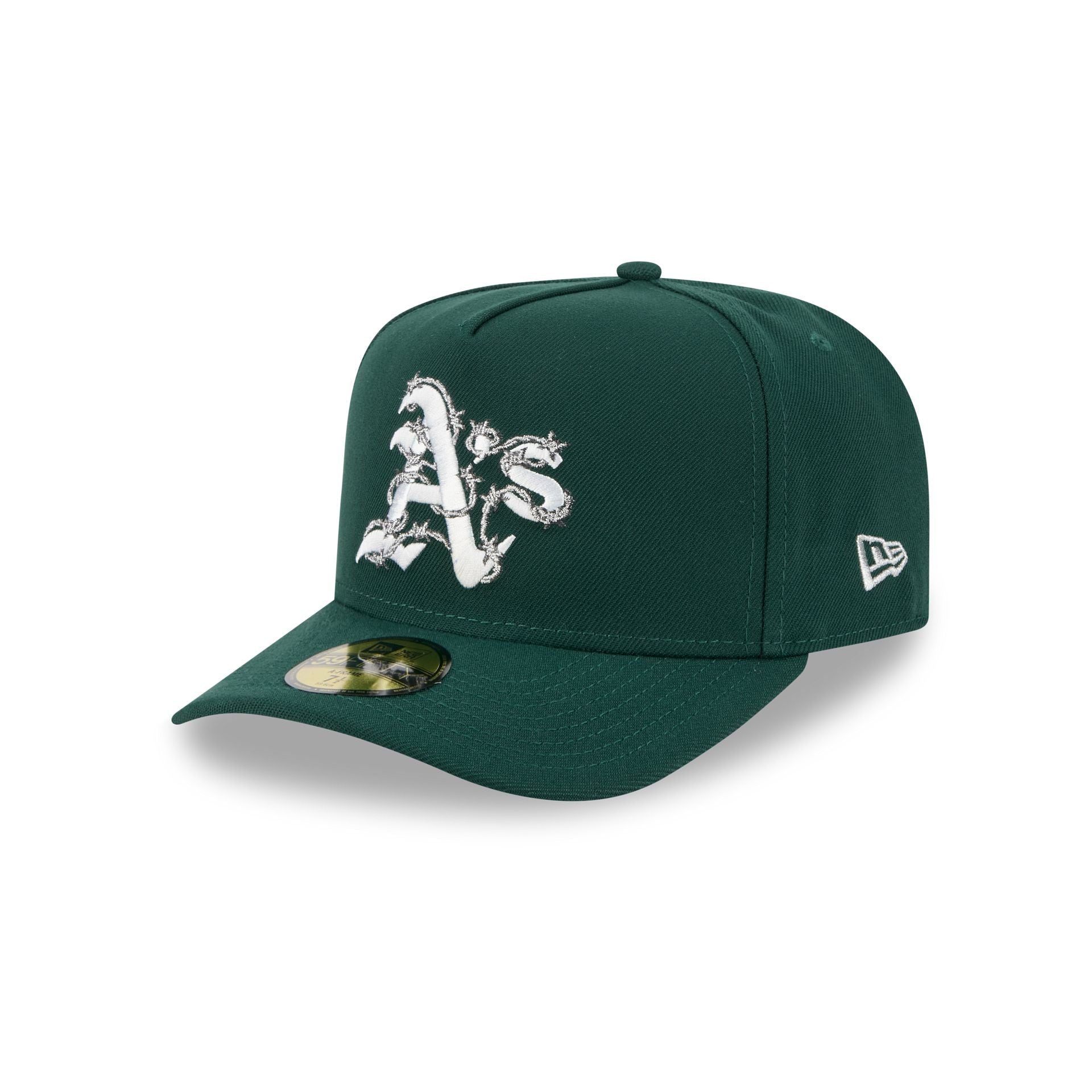 Athletics Barbed Wire 59Fifty A-Frame Fitted Hat