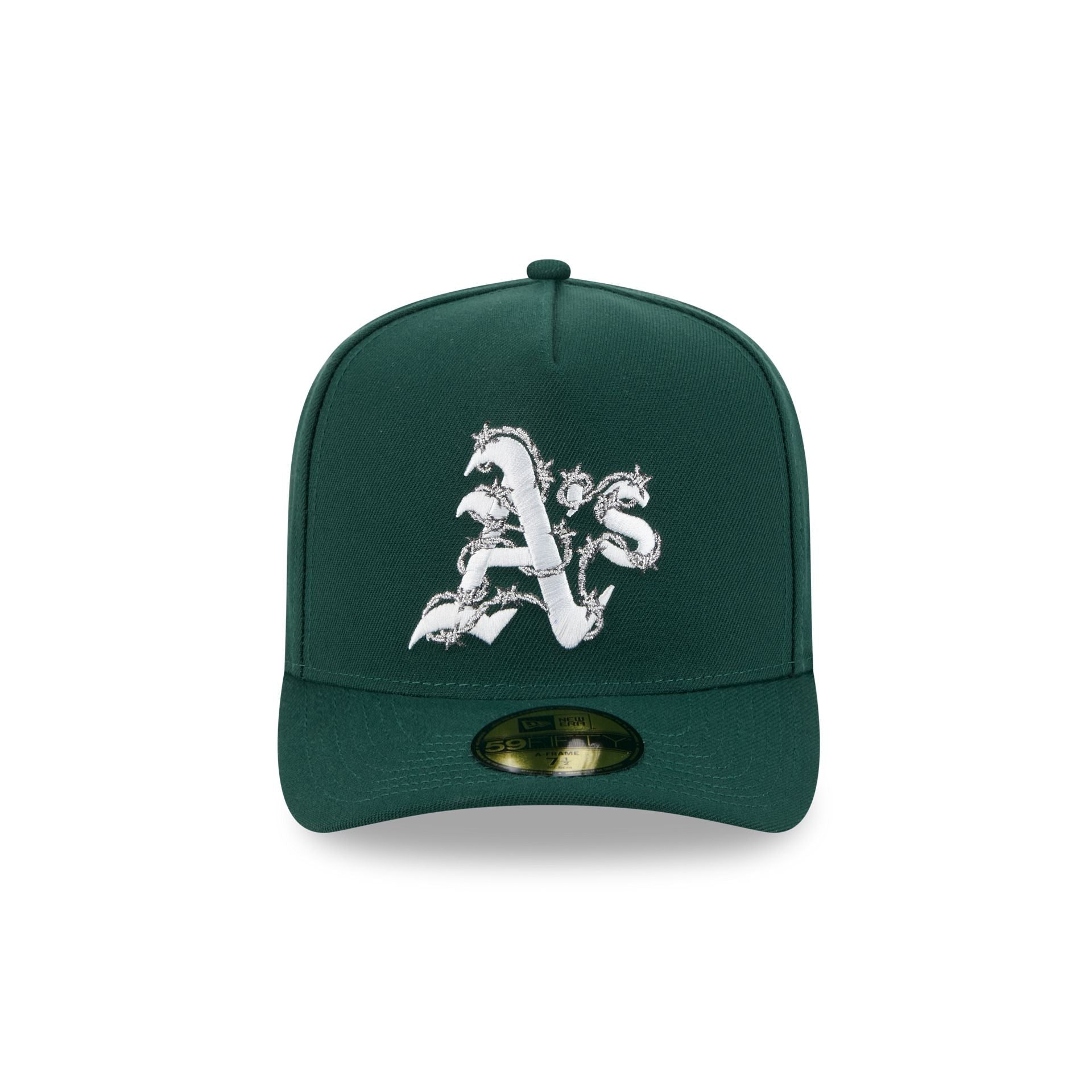 Alternative view of Athletics Barbed Wire 59Fifty A-Frame Fitted Hat
