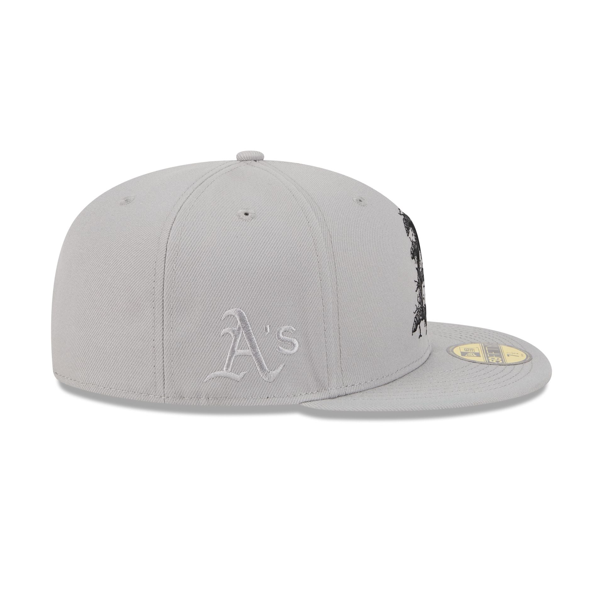 Athletics Cracked Cement 59Fifty Fitted Hat - Image 5