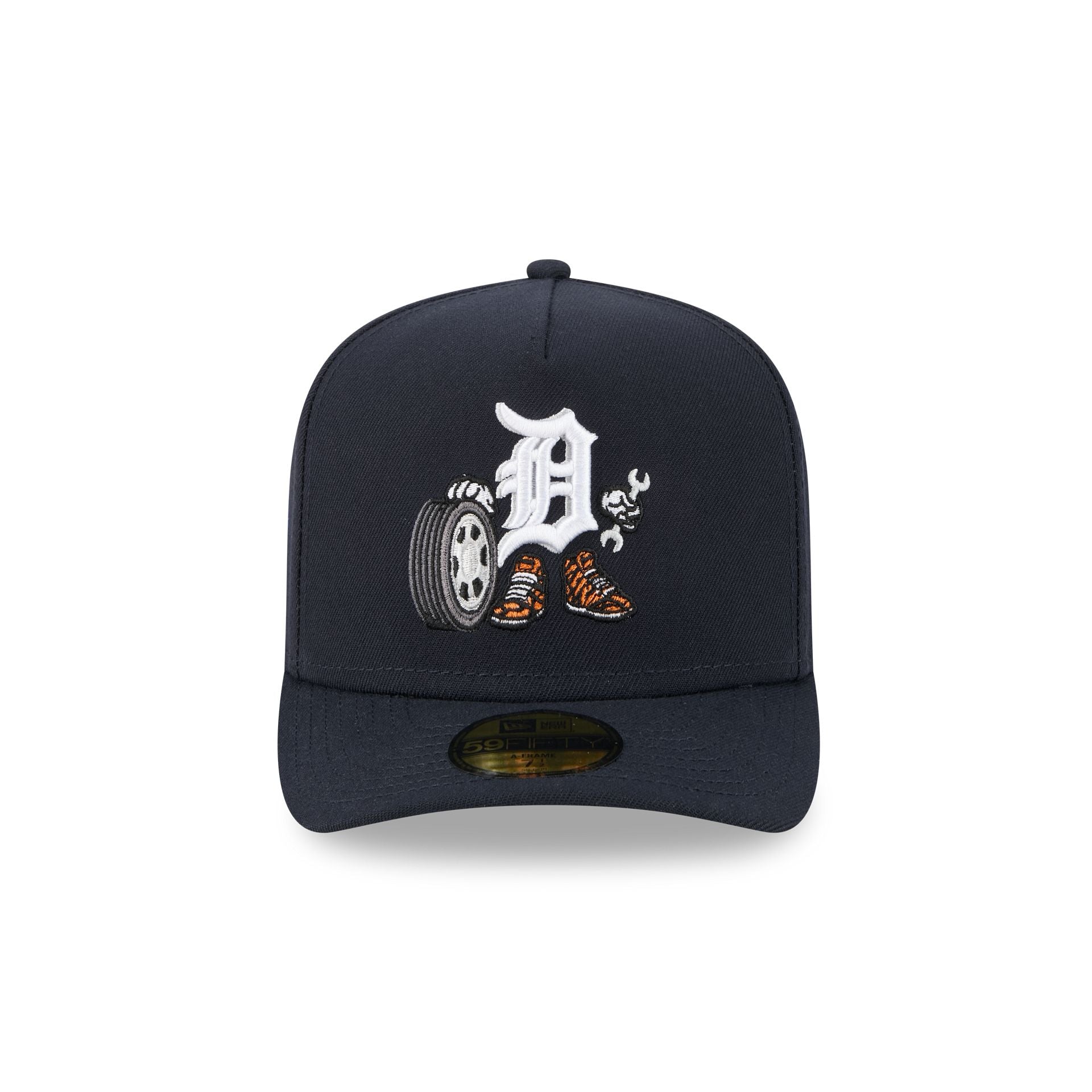 Alternative view of Detroit Tigers Cartoon 59Fifty A-Frame Fitted Hat