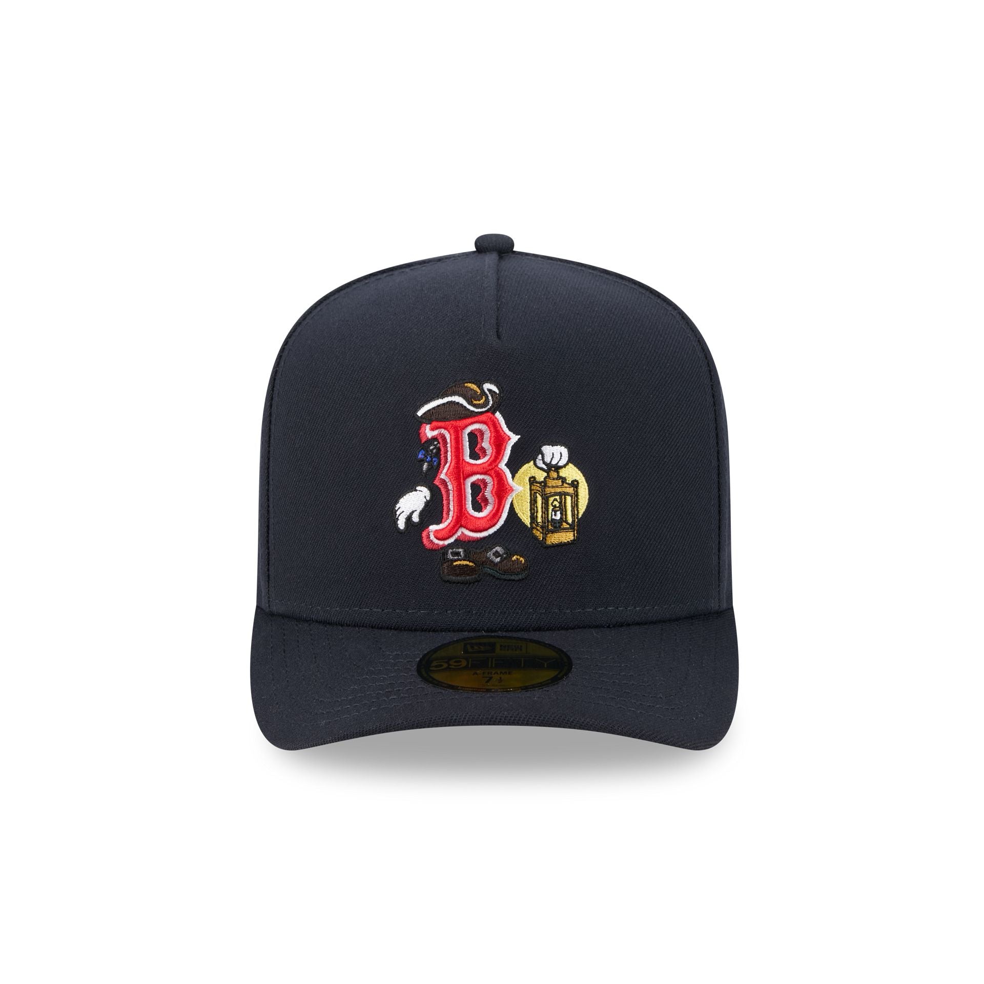Alternative view of Boston Red Sox Cartoon 59Fifty A-Frame Fitted Hat