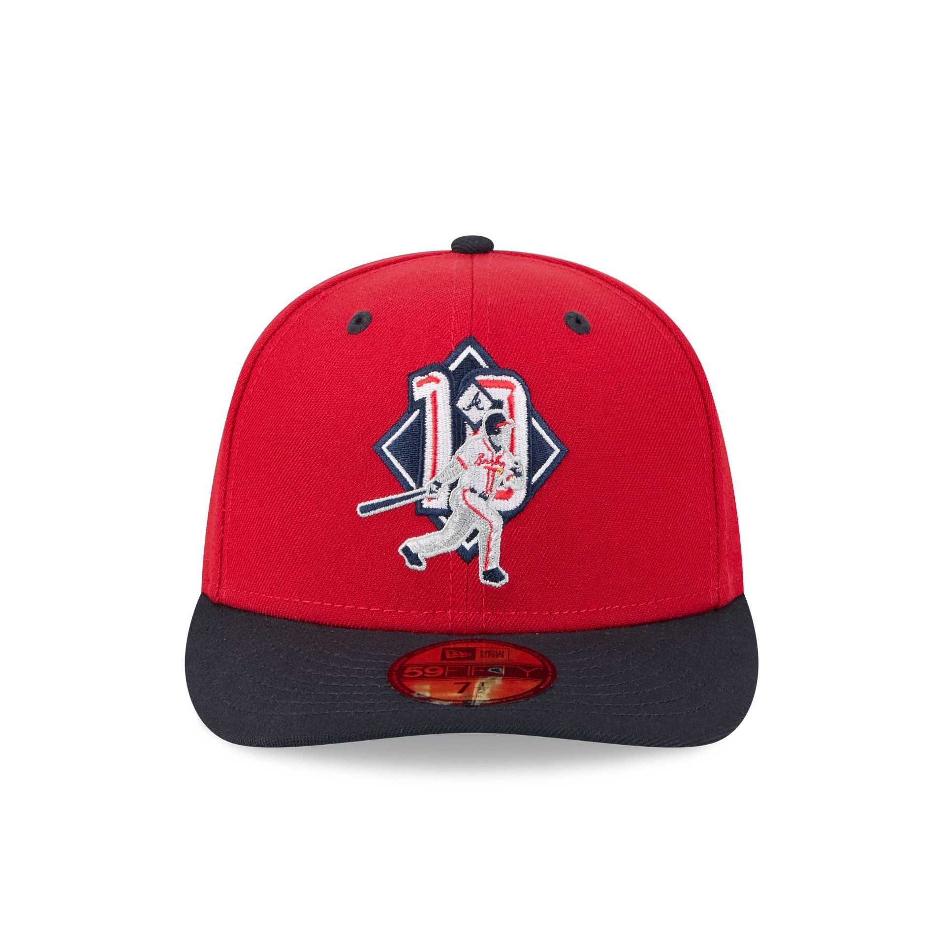 Alternative view of Atlanta Braves Chipper Jones 59Fifty Fitted Hat