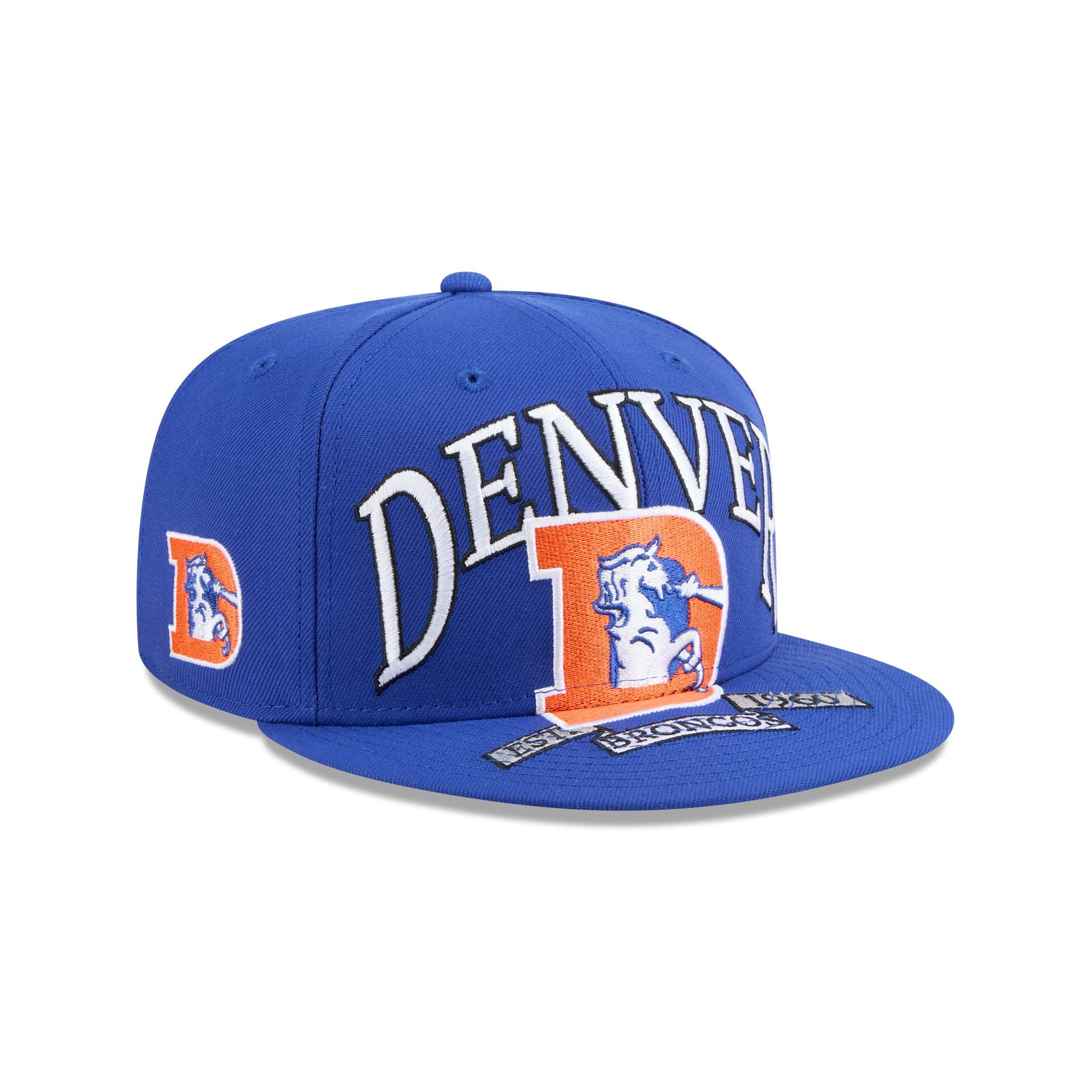 Denver Broncos Oversized 59Fifty Fitted Hat