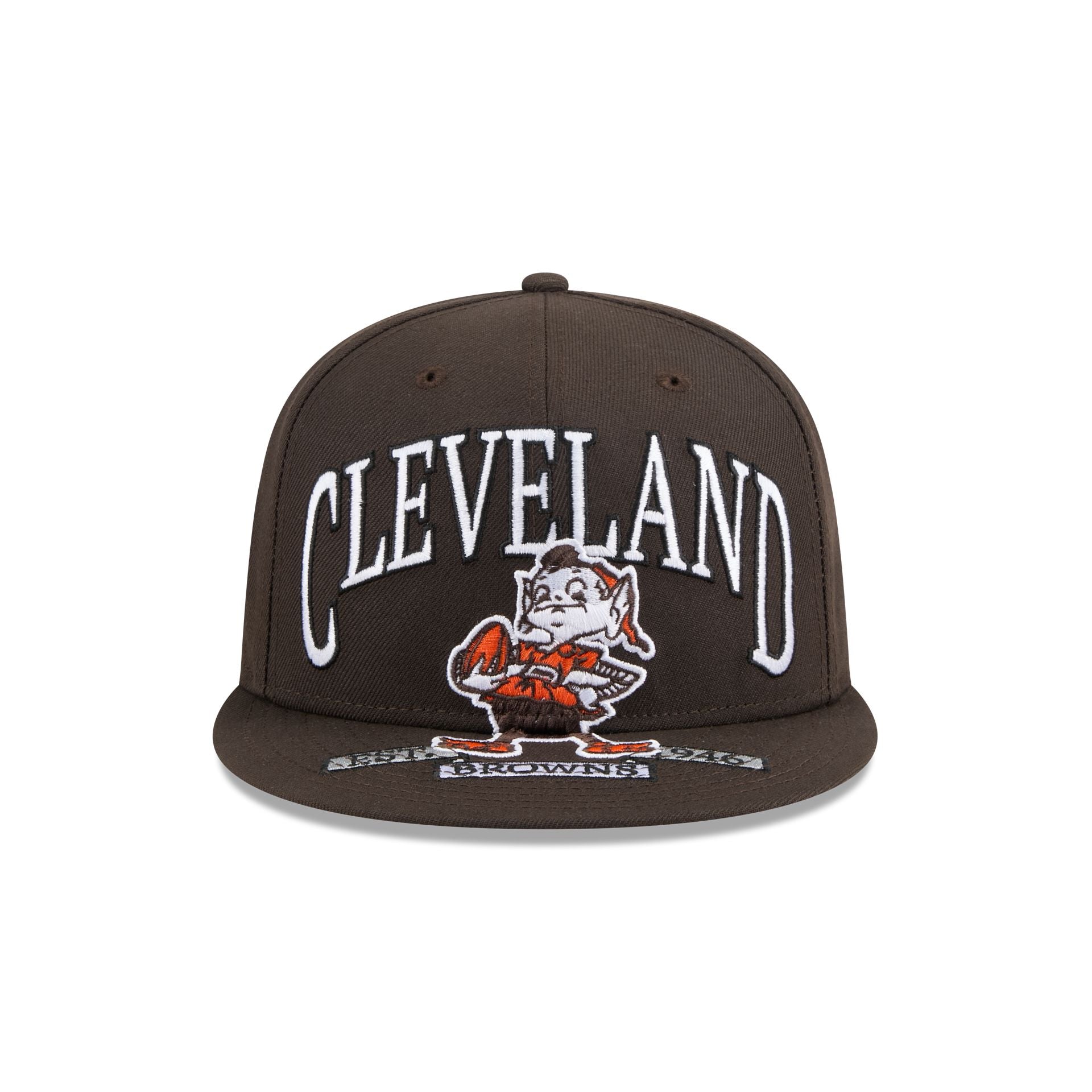 Alternative view of Cleveland Browns Oversized 59Fifty Fitted Hat