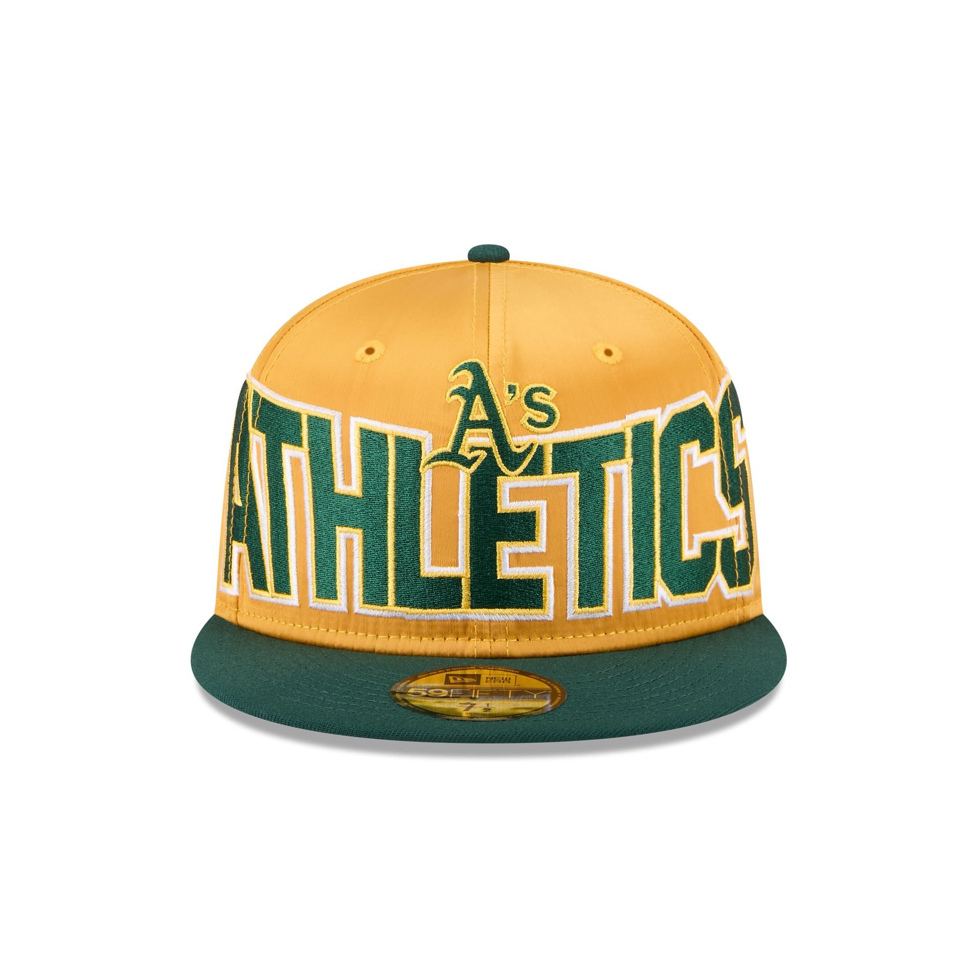 Alternative view of Athletics Bold Satin 59Fifty Fitted Hat