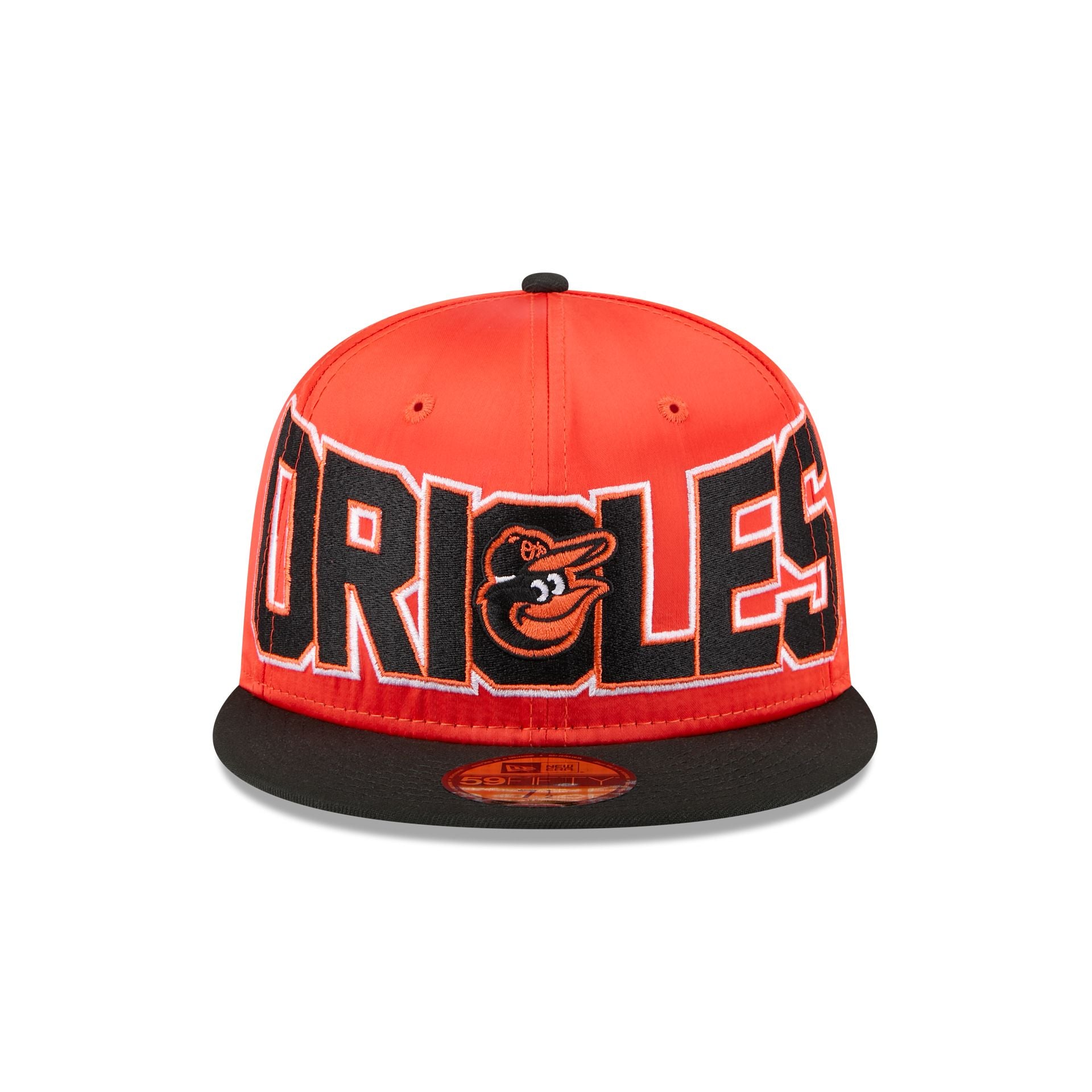 Alternative view of Baltimore Orioles Bold Satin 59Fifty Fitted Hat