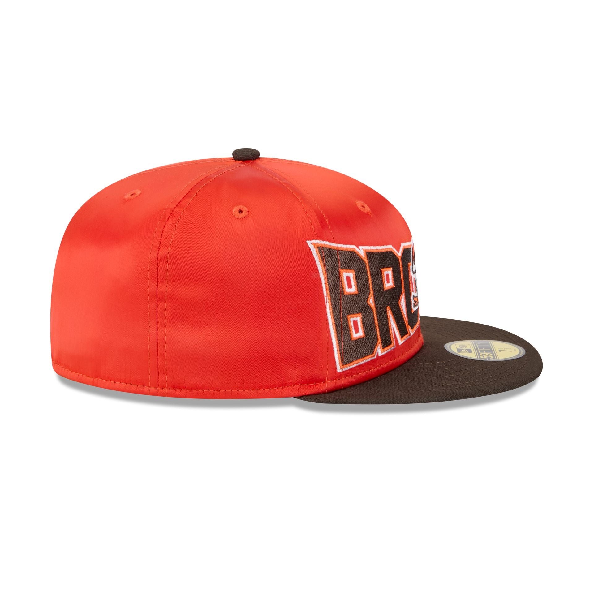 Cleveland Browns Bold Satin 59Fifty Fitted Hat - Image 5