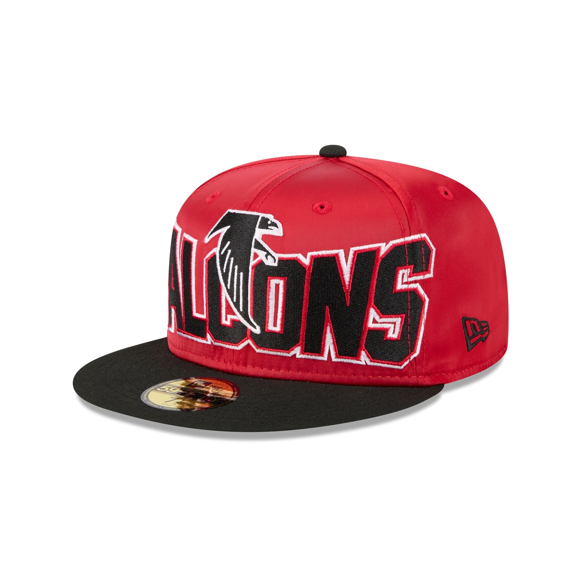 Atlanta Falcons Bold Satin 59Fifty Fitted Hat