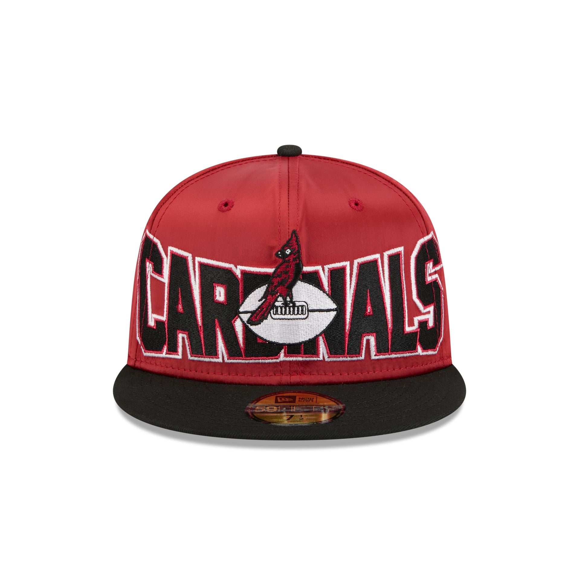 Alternative view of Arizona Cardinals Bold Satin 59Fifty Fitted Hat