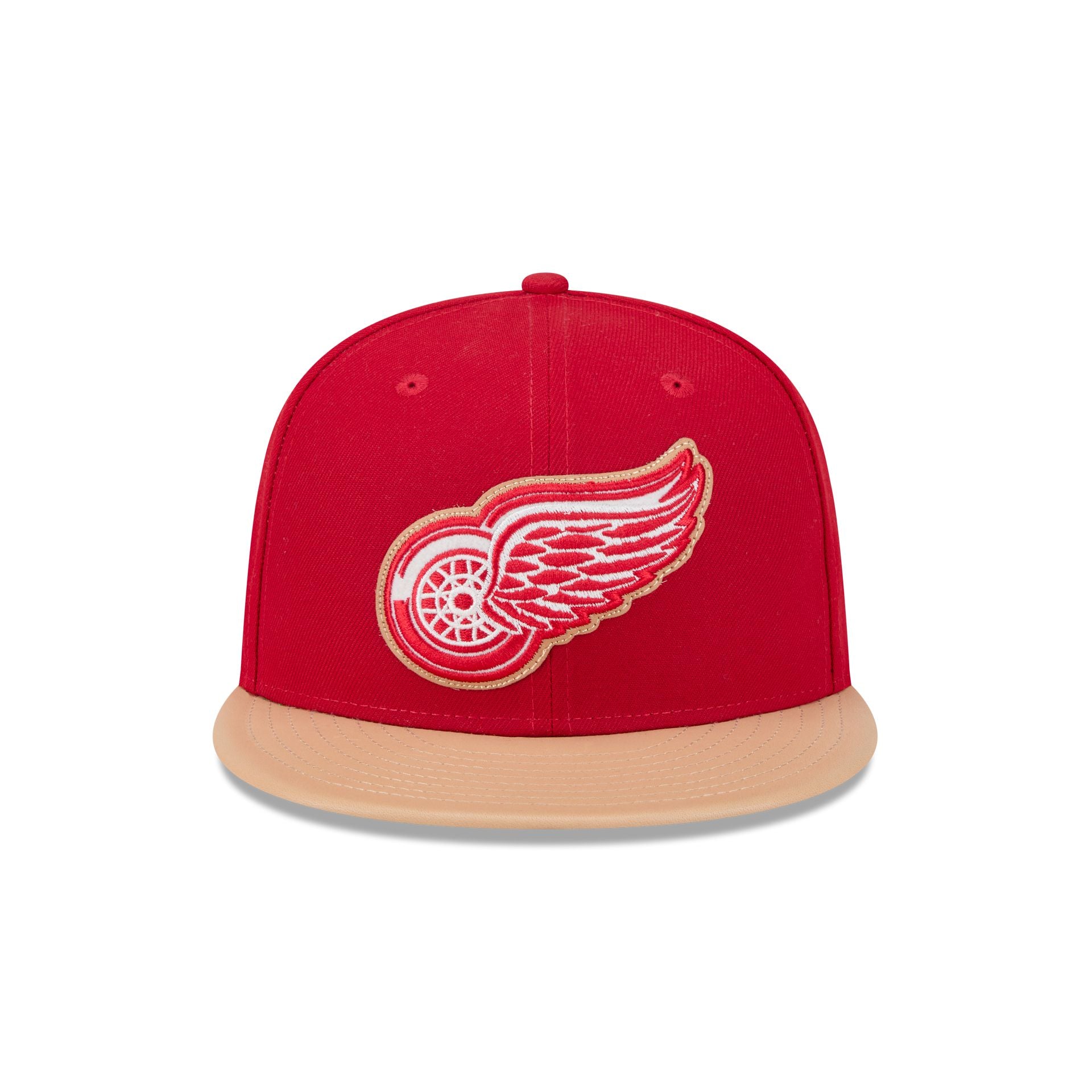 Alternative view of Detroit Red Wings Leather Visor 59Fifty Fitted Hat