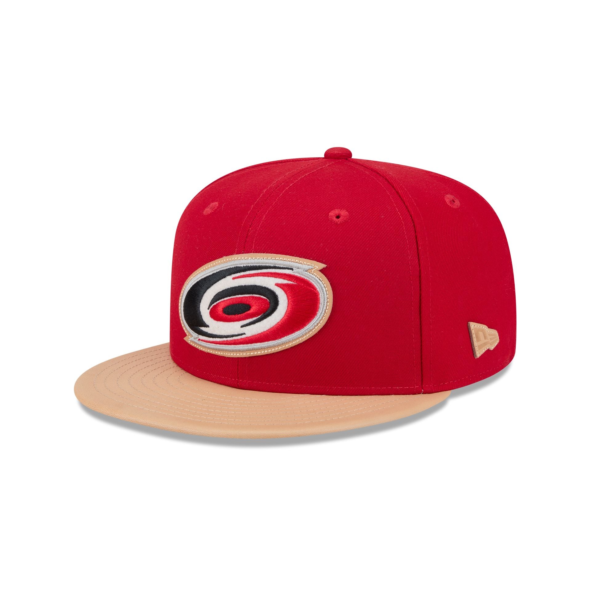 Carolina Hurricanes Leather Visor 59Fifty Fitted Hat