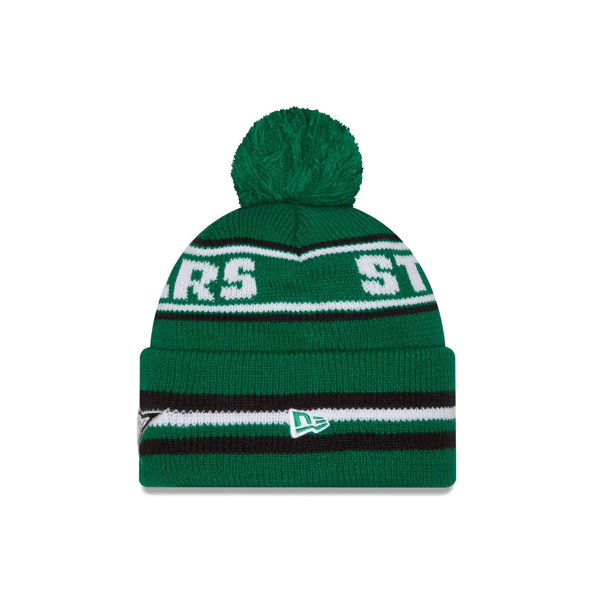 Alternative view of Dallas Stars Classic Pom Knit Hat