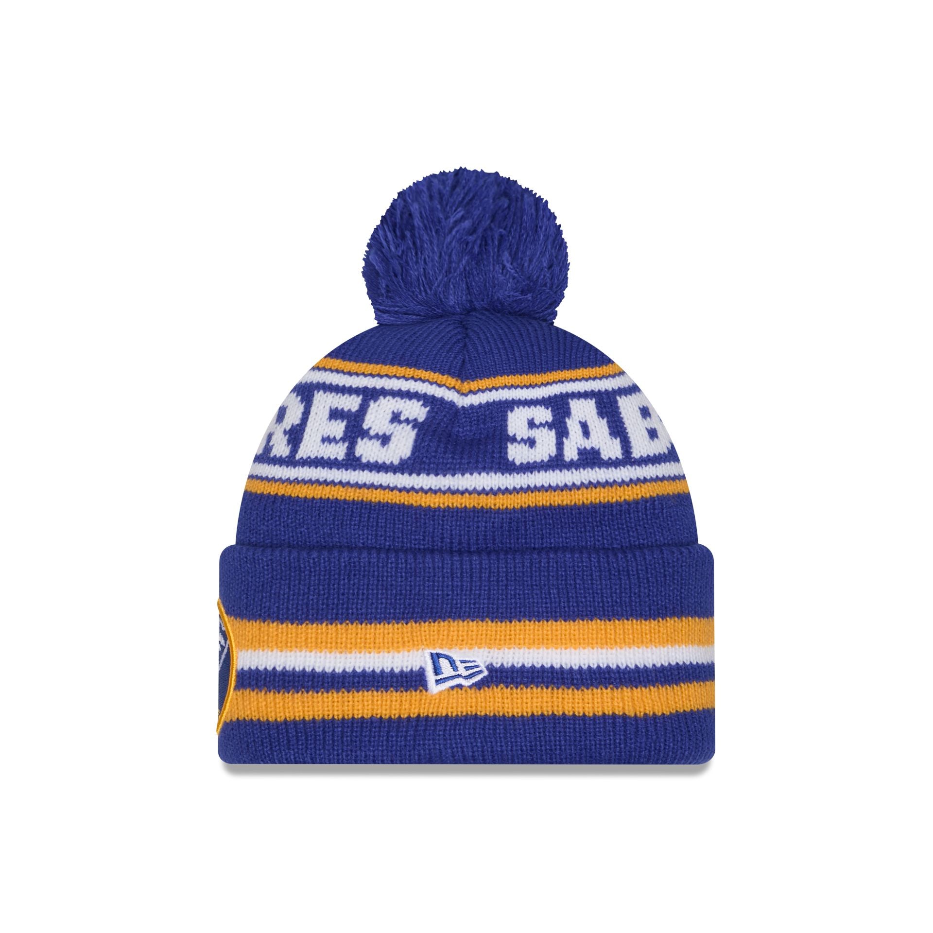 Alternative view of Buffalo Sabres Classic Pom Knit Hat