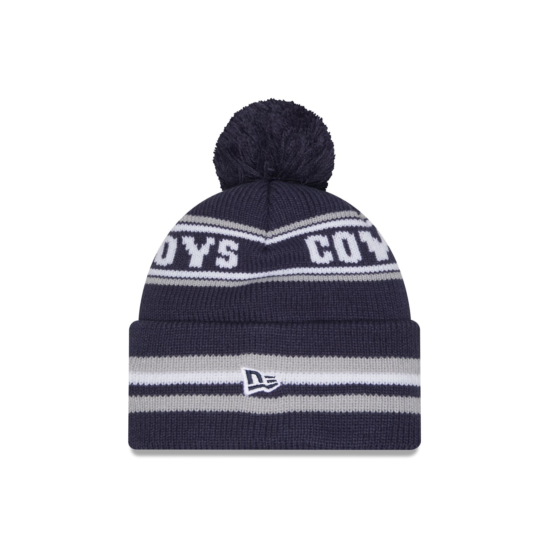 Alternative view of Dallas Cowboys Classic Pom Knit Hat