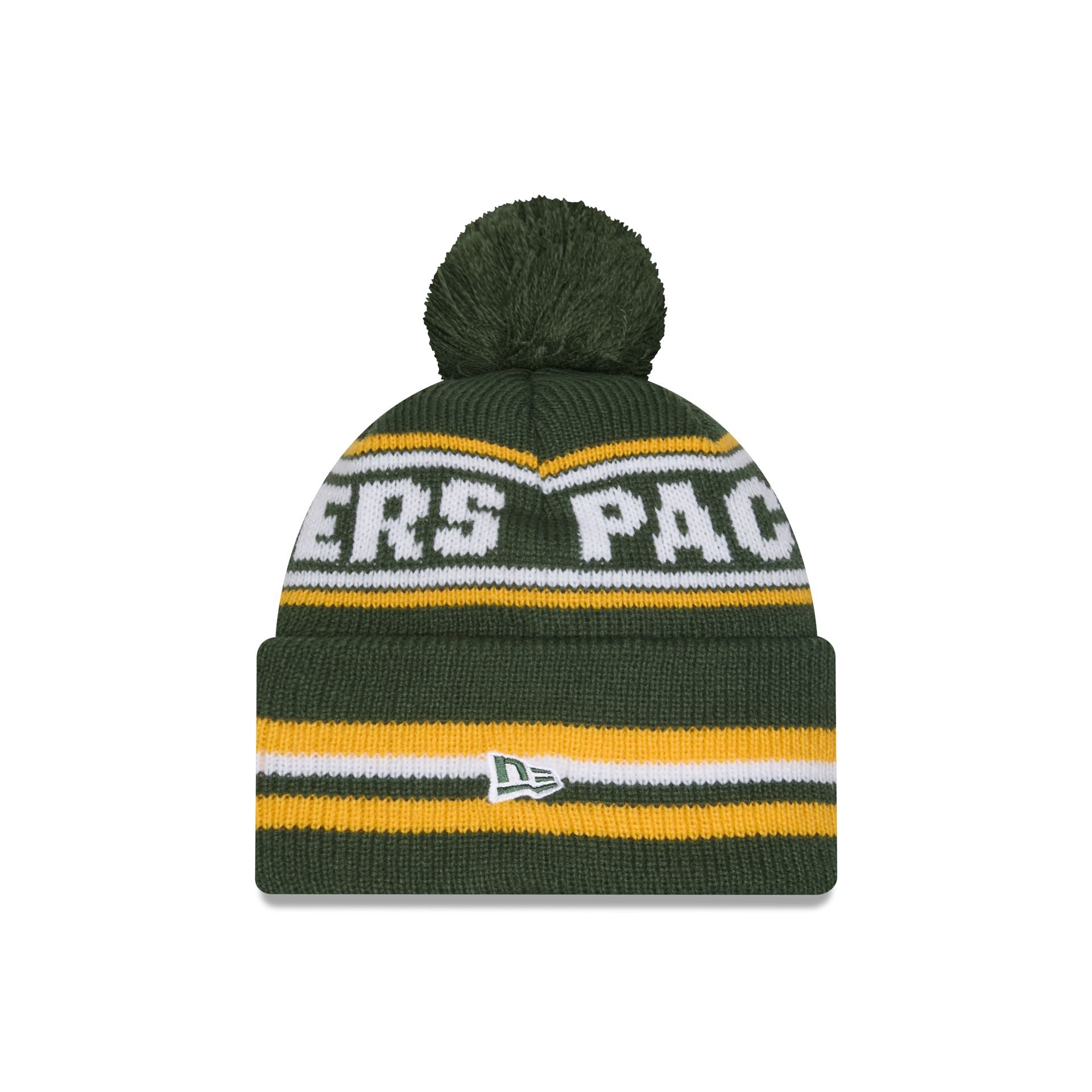 Alternative view of Green Bay Packers Classic Pom Knit Hat