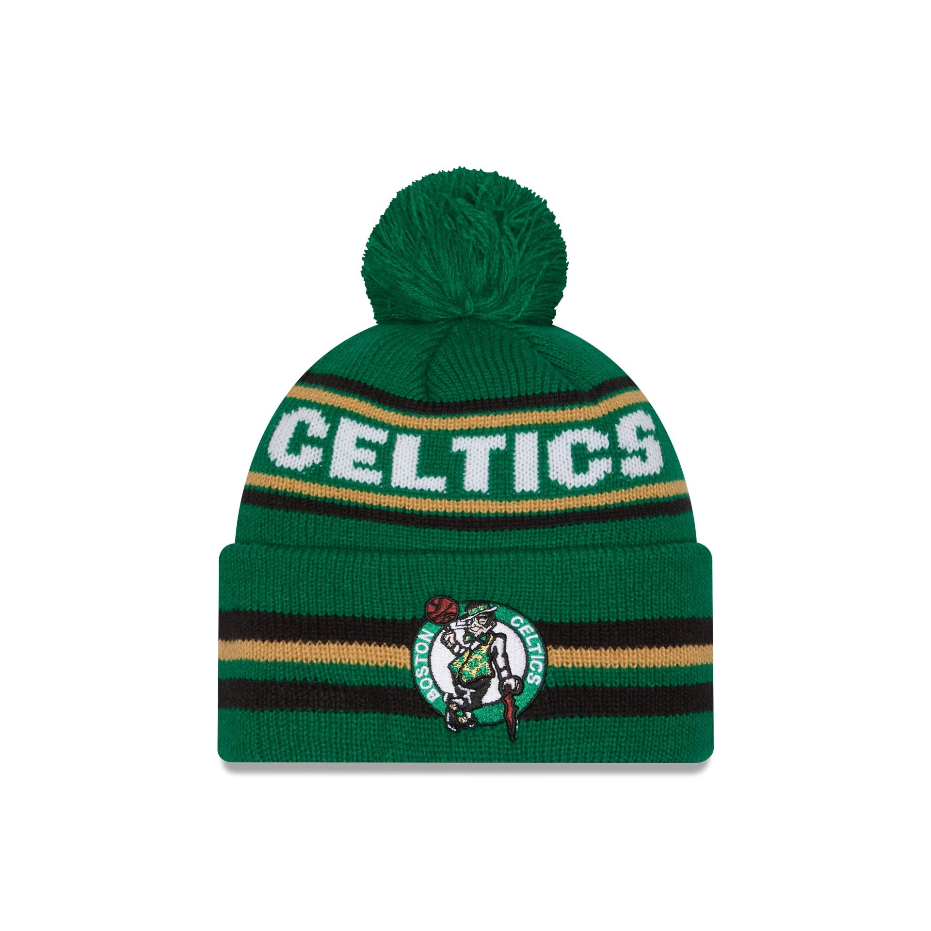 Boston Celtics Classic Pom Knit Hat