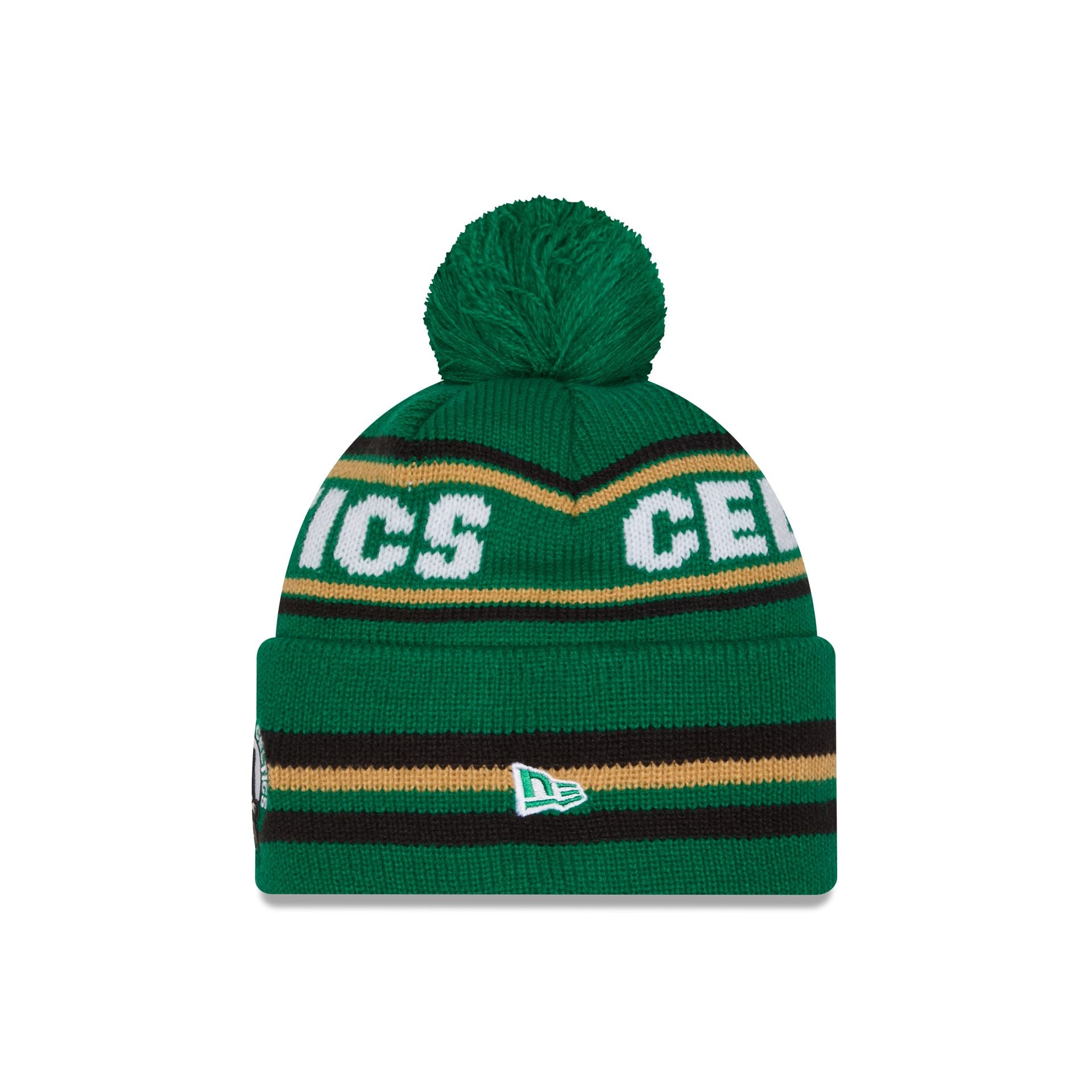 Alternative view of Boston Celtics Classic Pom Knit Hat