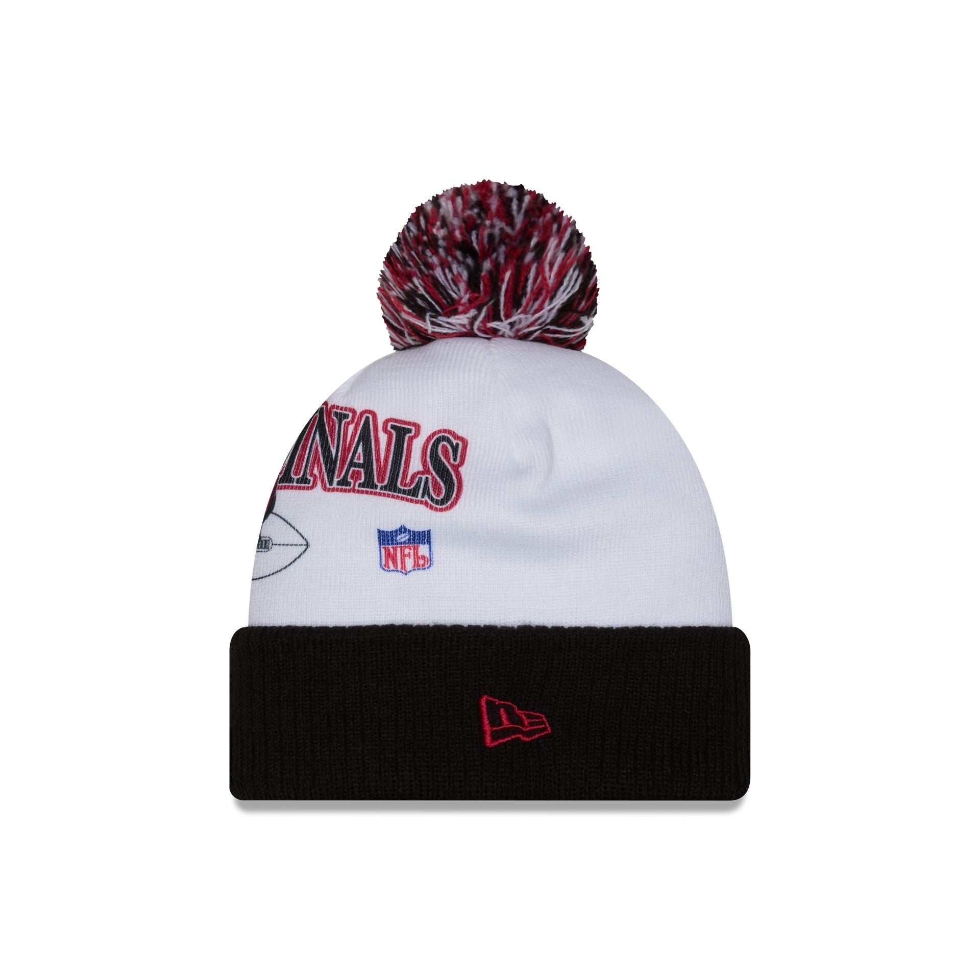 Alternative view of Arizona Cardinals Spirit Pom Knit Hat