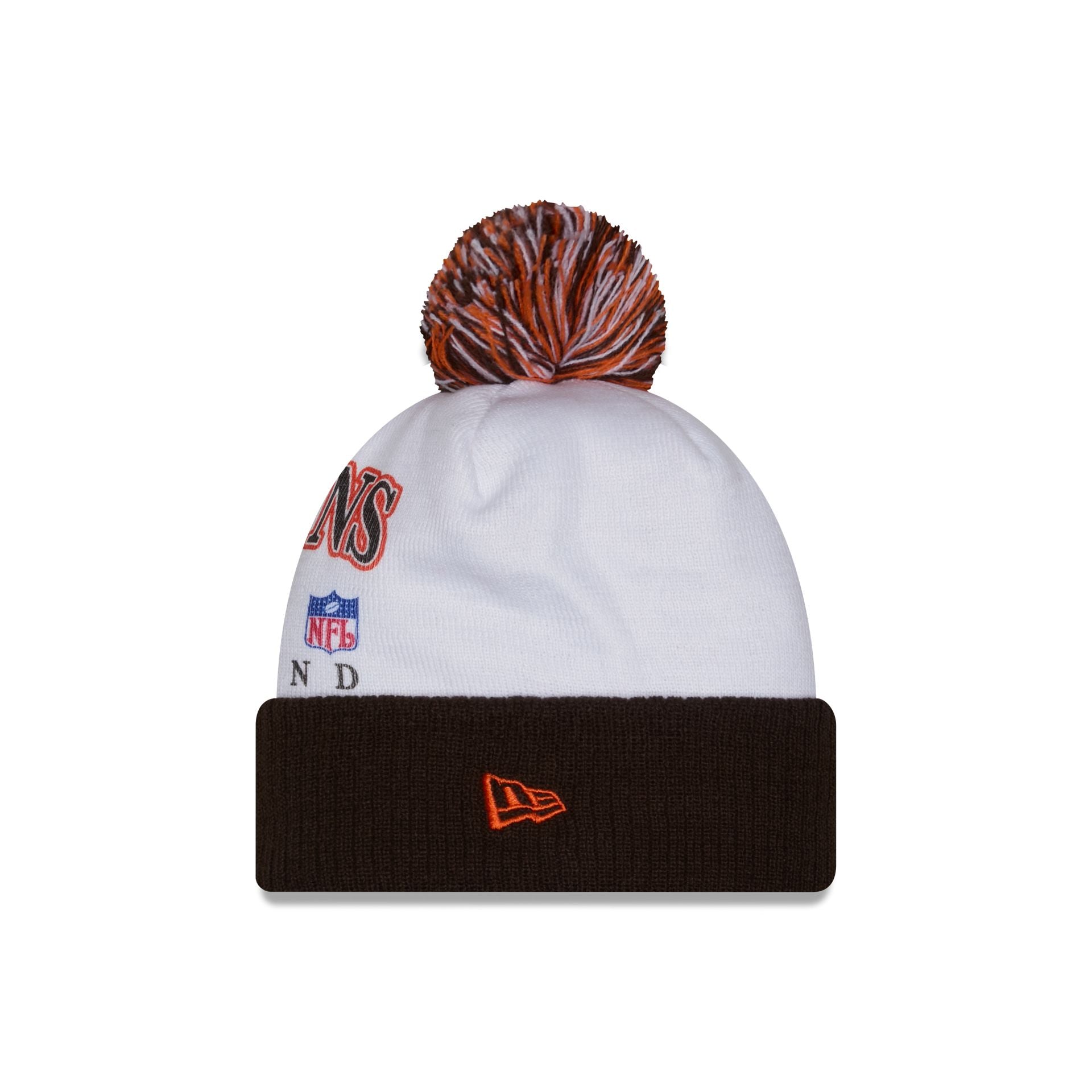 Alternative view of Cleveland Browns Spirit Pom Knit Hat