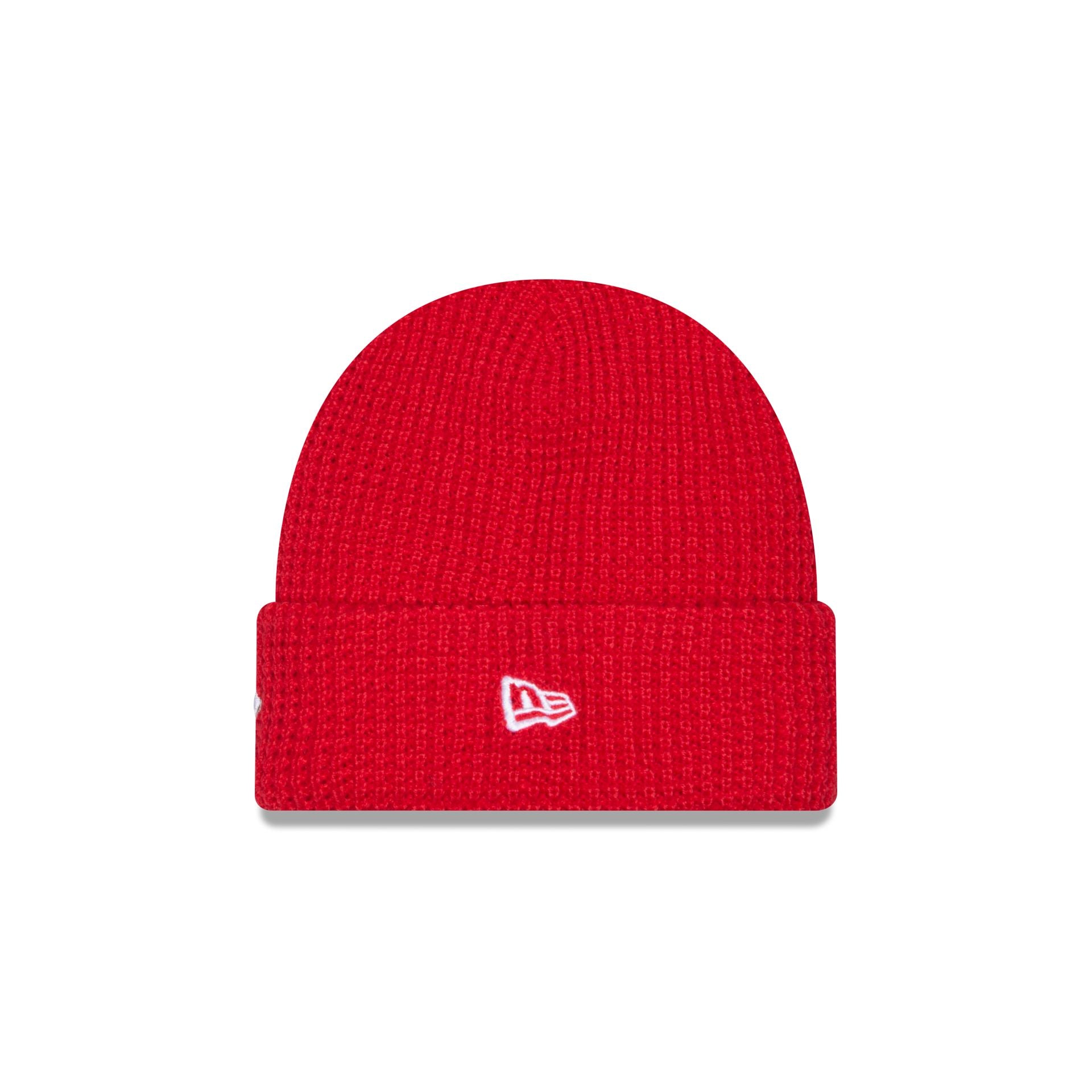 Alternative view of Houston Rockets Waffle Stitch Knit Beanie Hat