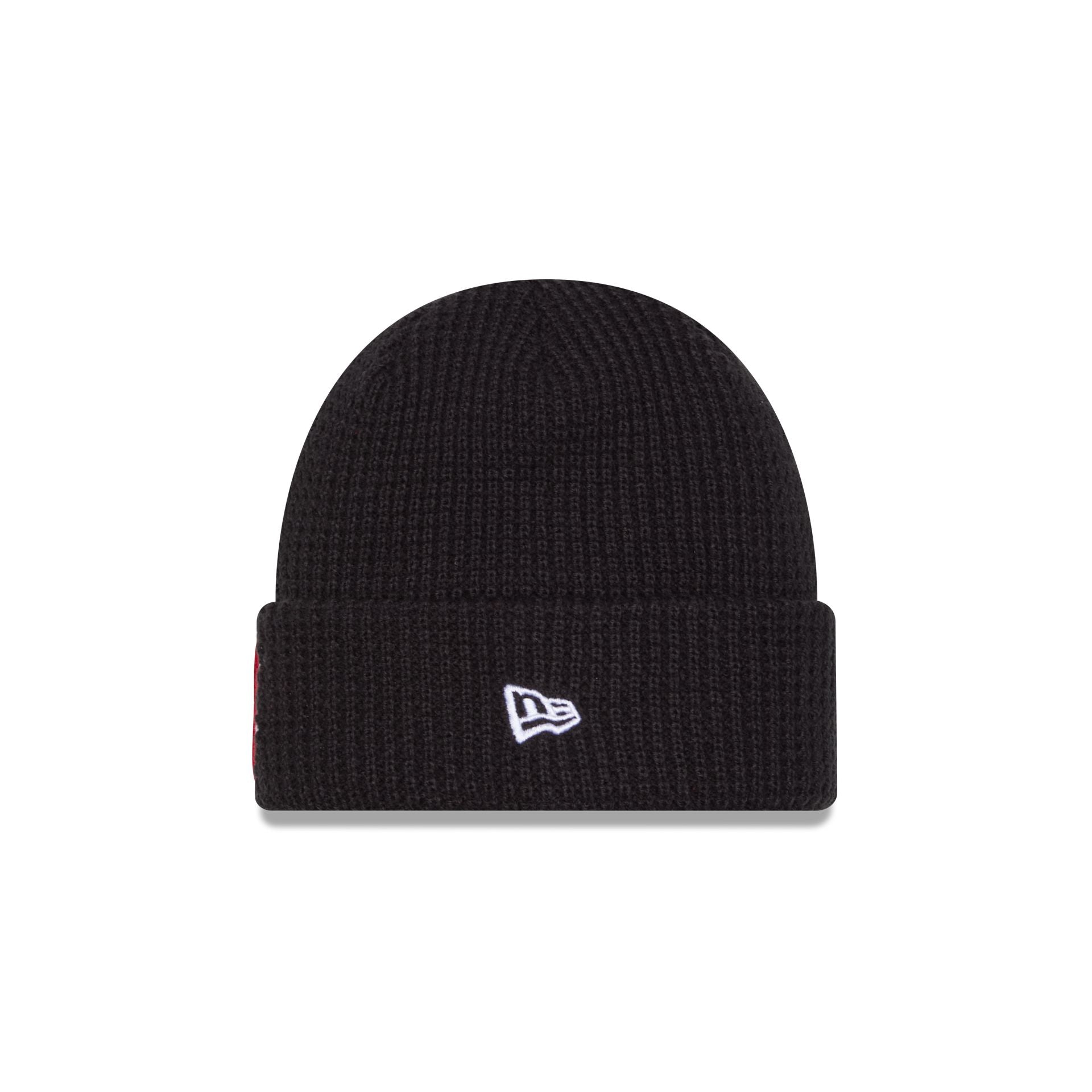 Alternative view of Boston Red Sox Waffle Stitch Knit Beanie Hat