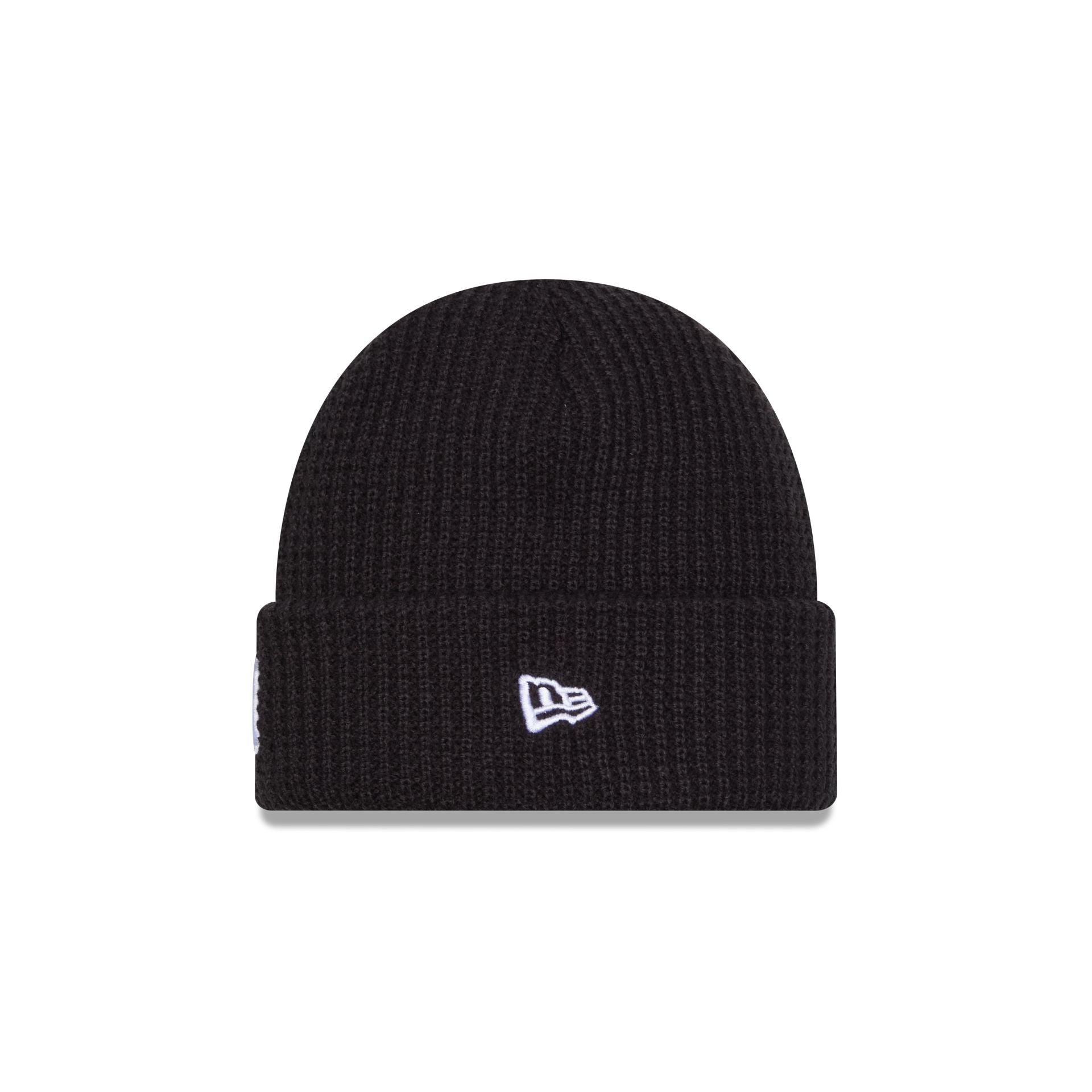 Alternative view of Detroit Tigers Waffle Stitch Knit Beanie Hat