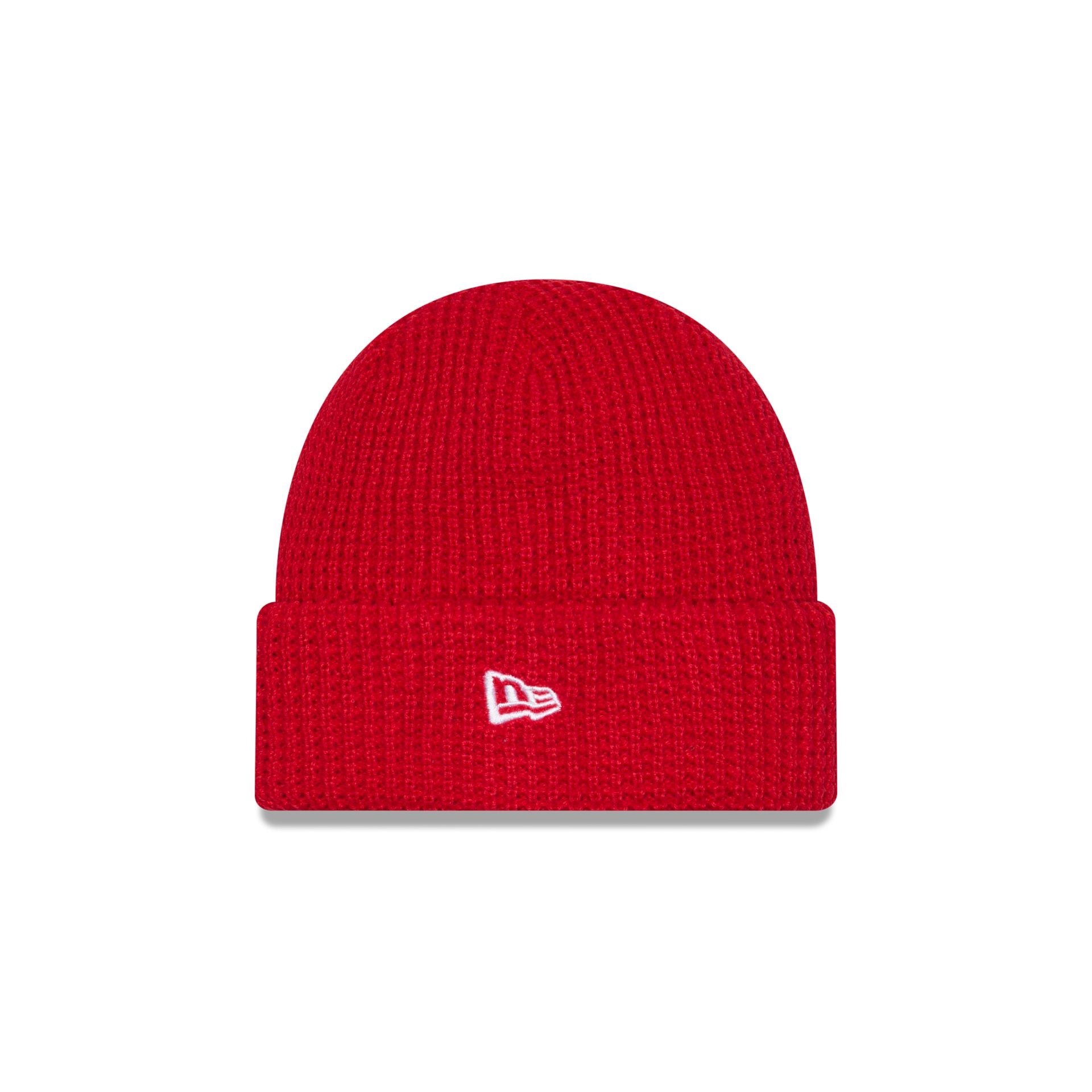 Alternative view of Detroit Red Wings Waffle Stitch Knit Beanie Hat