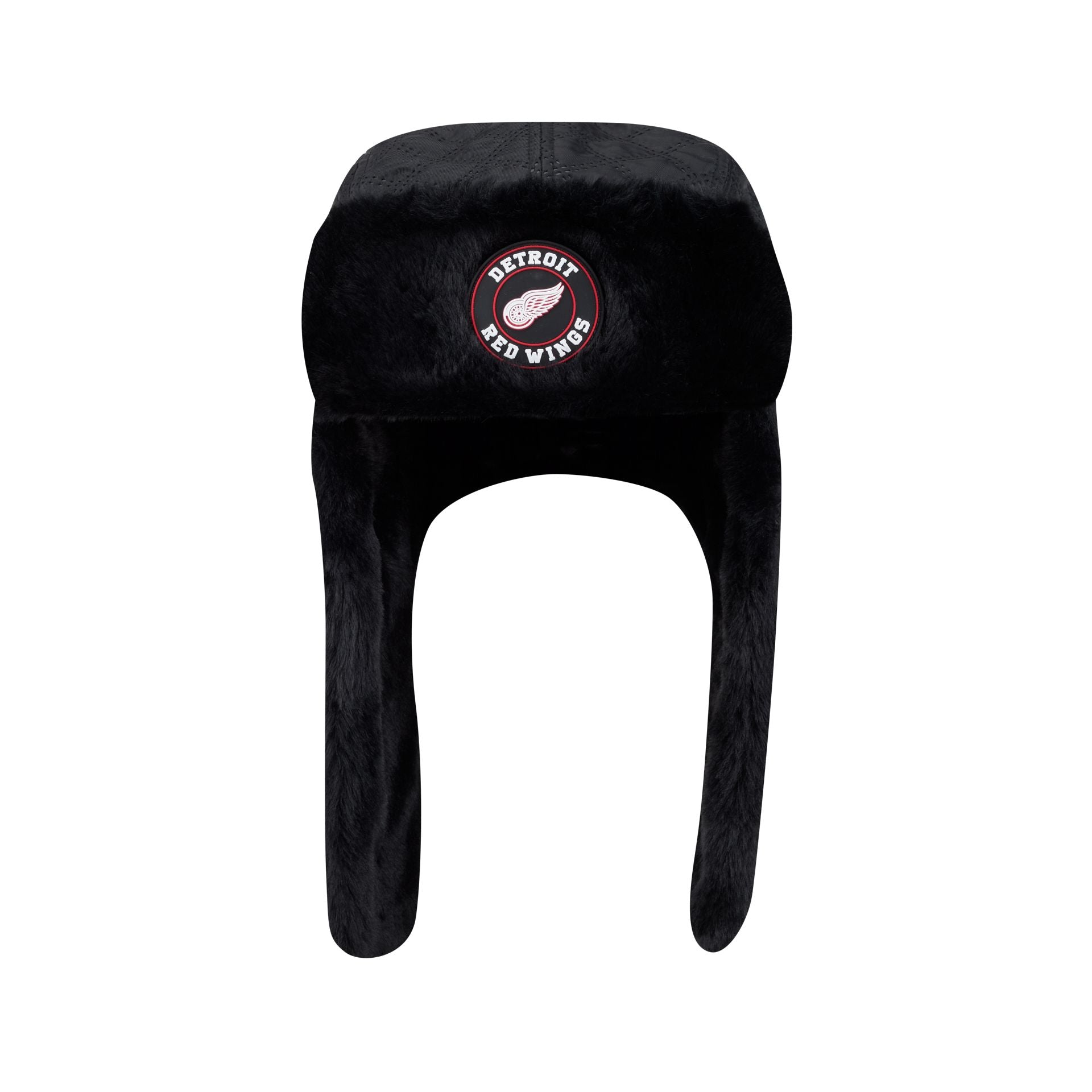 Alternative view of Detroit Red Wings Quilted Fashion Trapper Hat