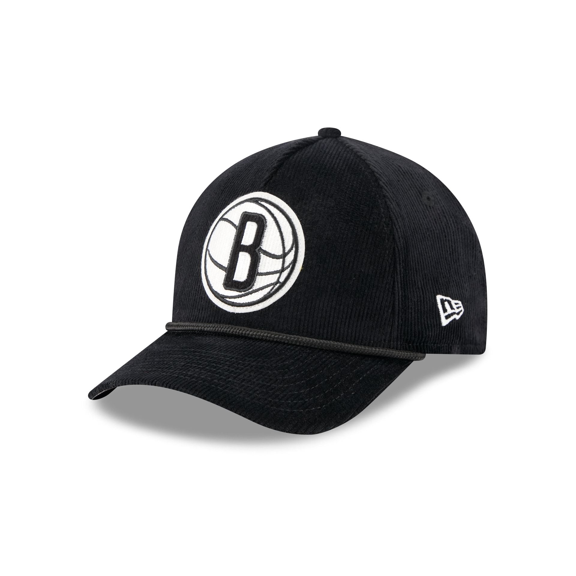 Brooklyn Nets Corduroy 9Forty M-Crown A-Frame Snapback Hat