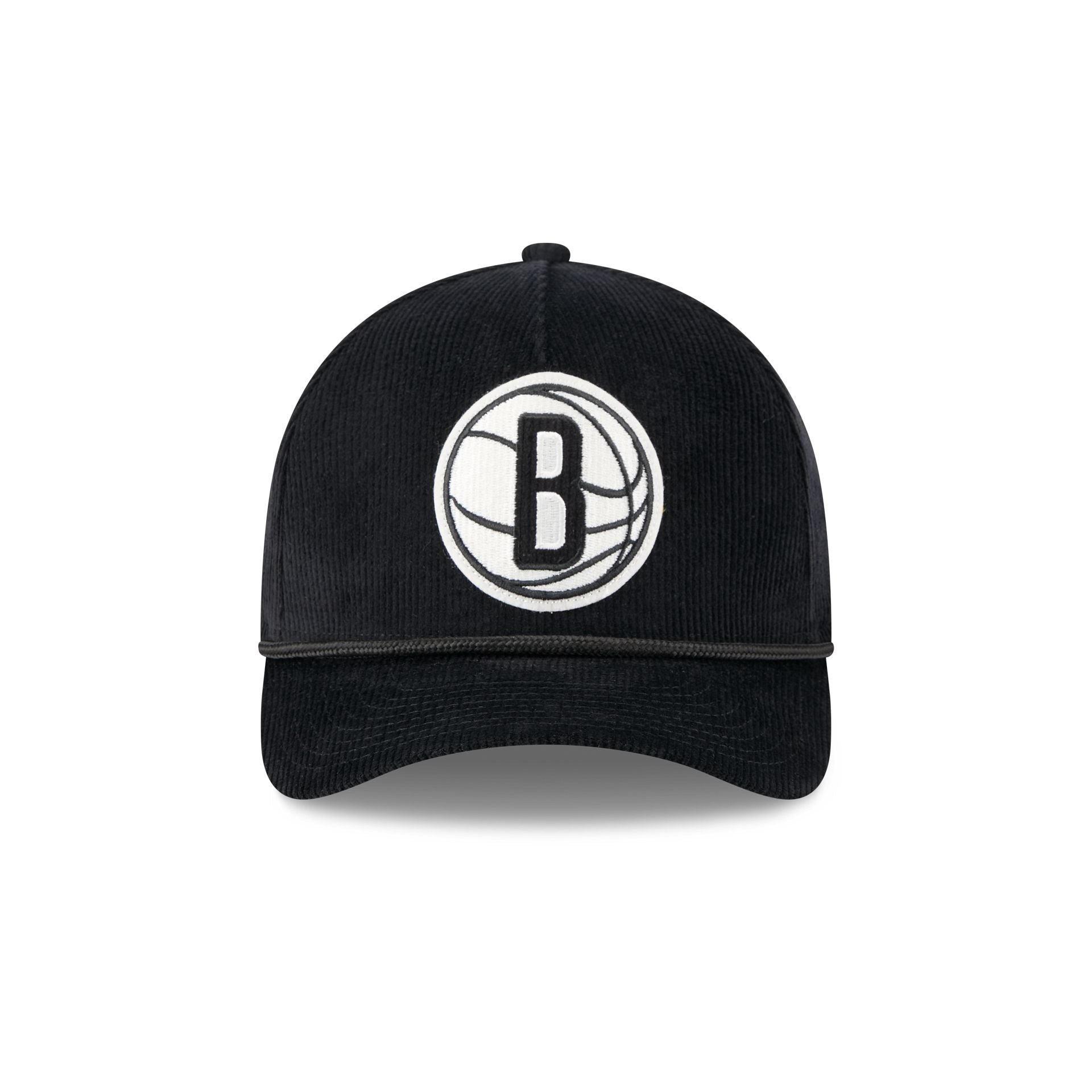 Alternative view of Brooklyn Nets Corduroy 9Forty M-Crown A-Frame Snapback Hat