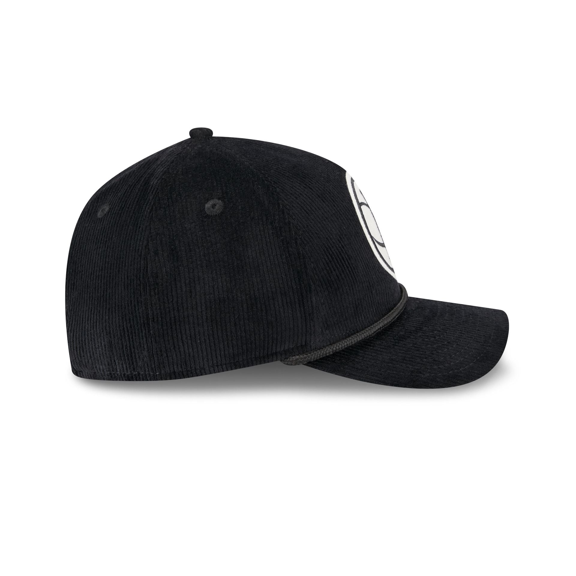Brooklyn Nets Corduroy 9Forty M-Crown A-Frame Snapback Hat - Image 5