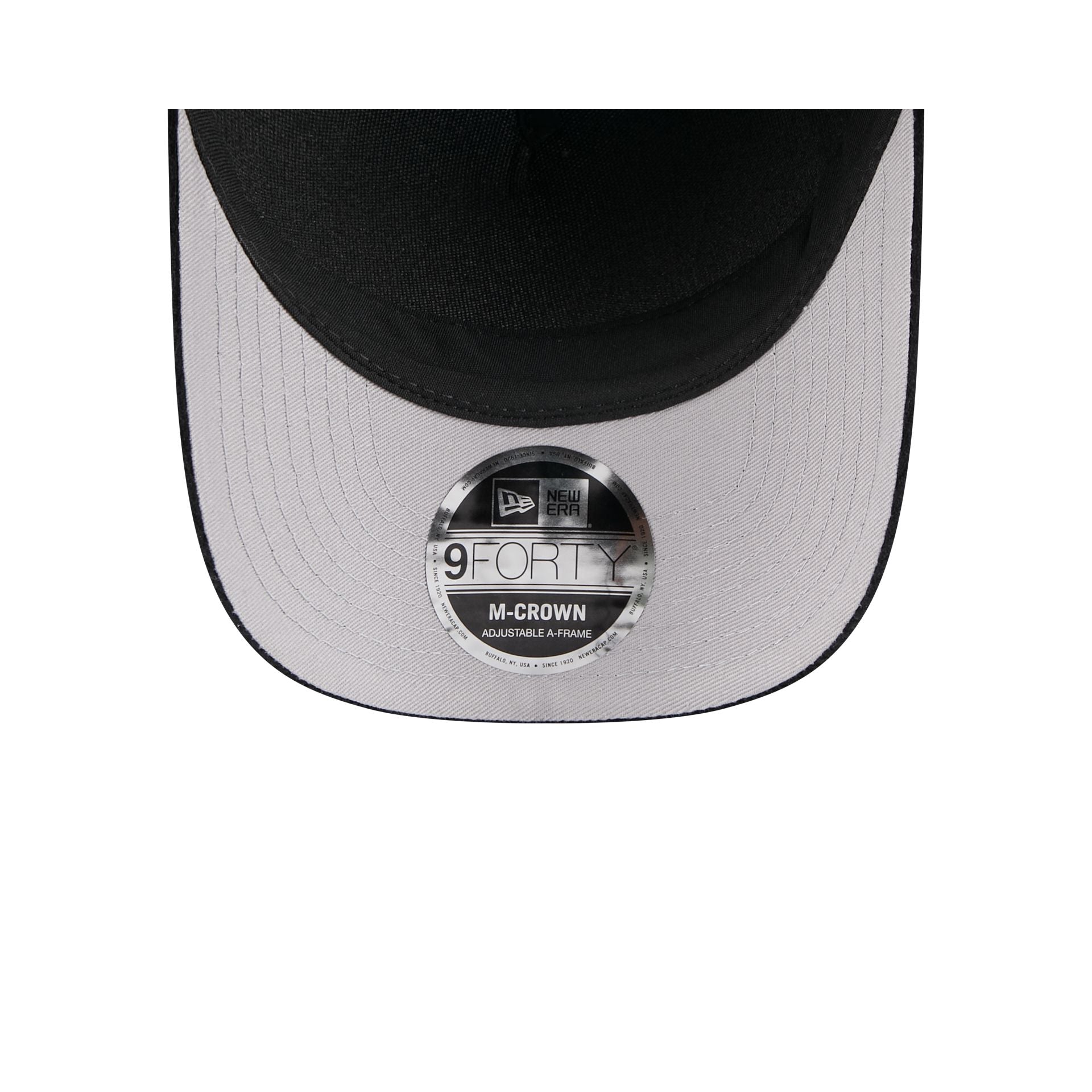 Brooklyn Nets Corduroy 9Forty M-Crown A-Frame Snapback Hat - Image 7