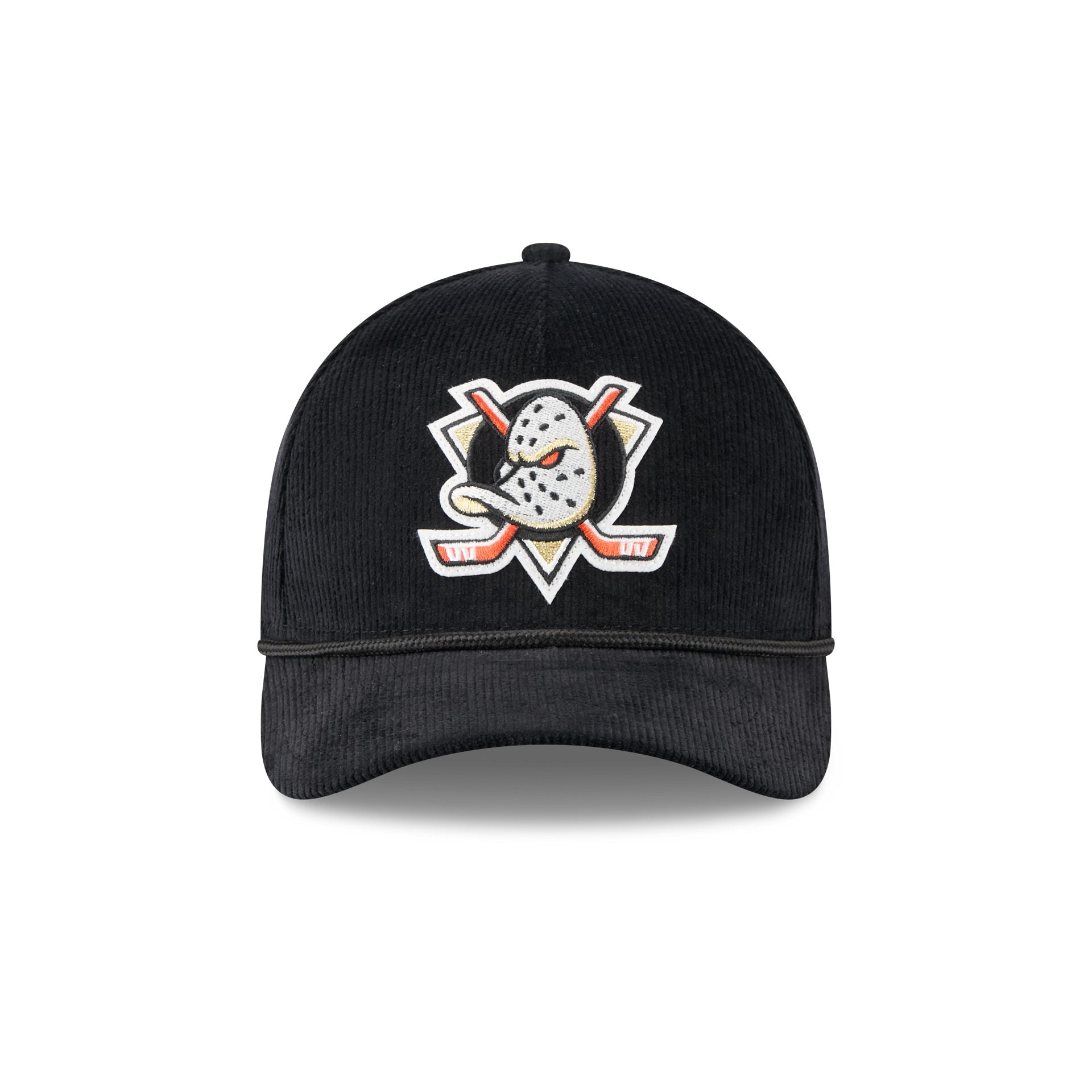 Alternative view of Anaheim Ducks Corduroy 9Forty M-Crown A-Frame Snapback Hat