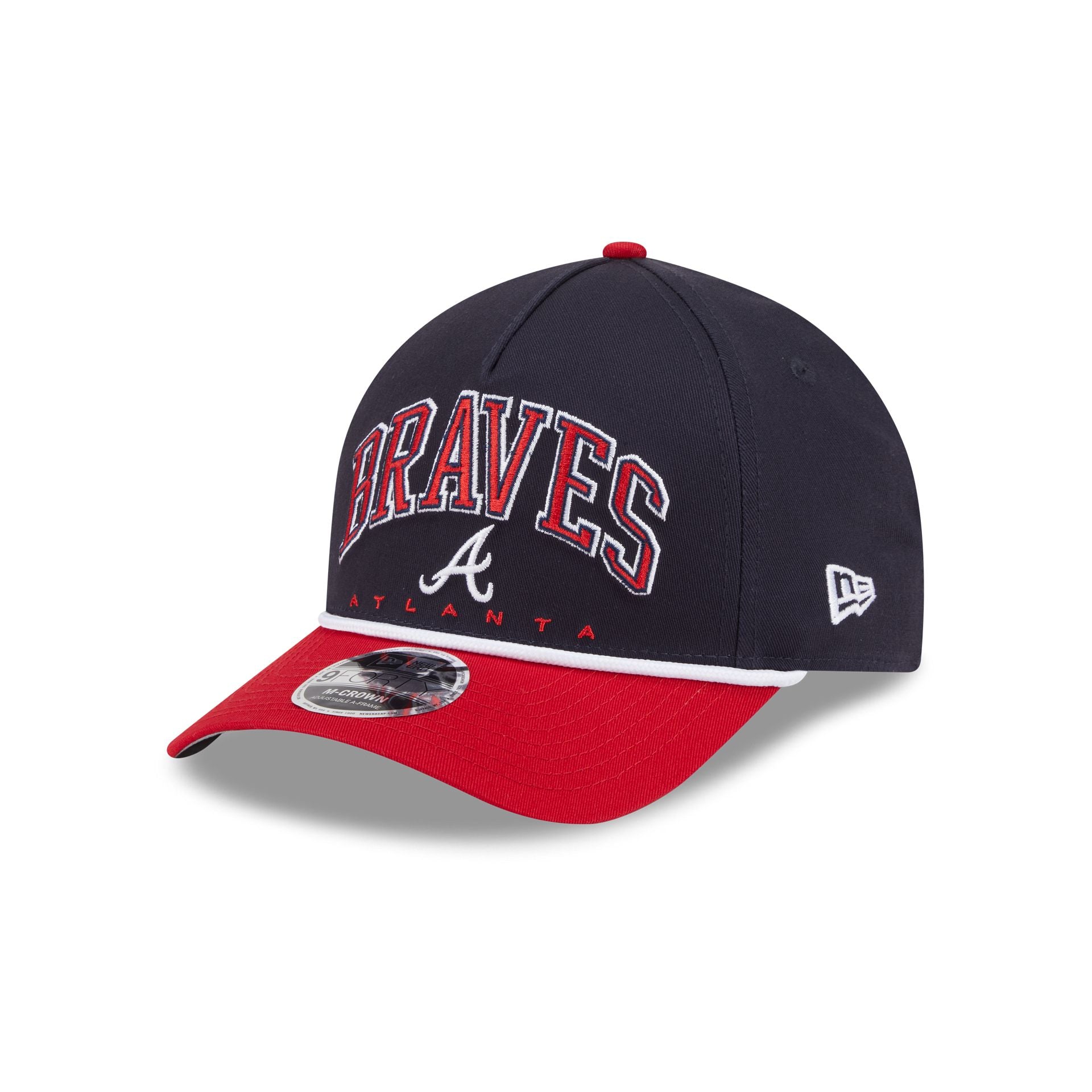 Atlanta Braves Arch 9Forty M-Crown A-Frame Snapback Hat