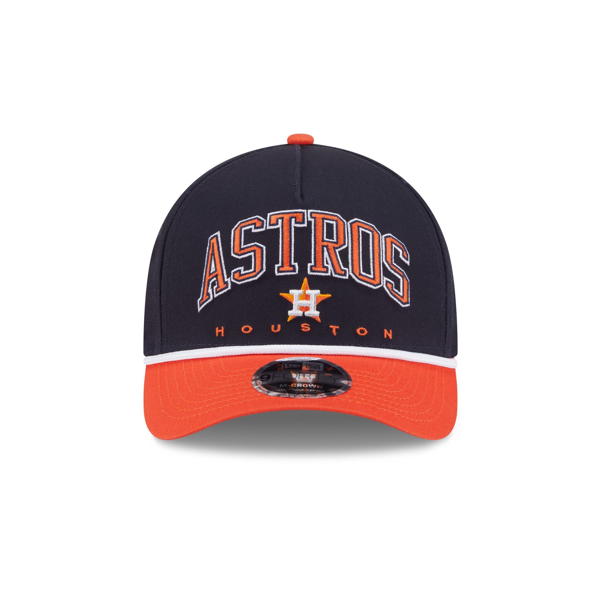Alternative view of Houston Astros Arch 9Forty M-Crown A-Frame Snapback Hat