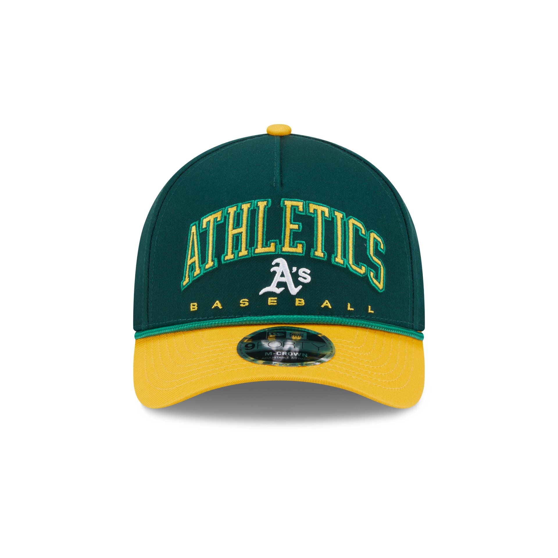 Alternative view of Athletics Arch 9Forty M-Crown A-Frame Snapback Hat