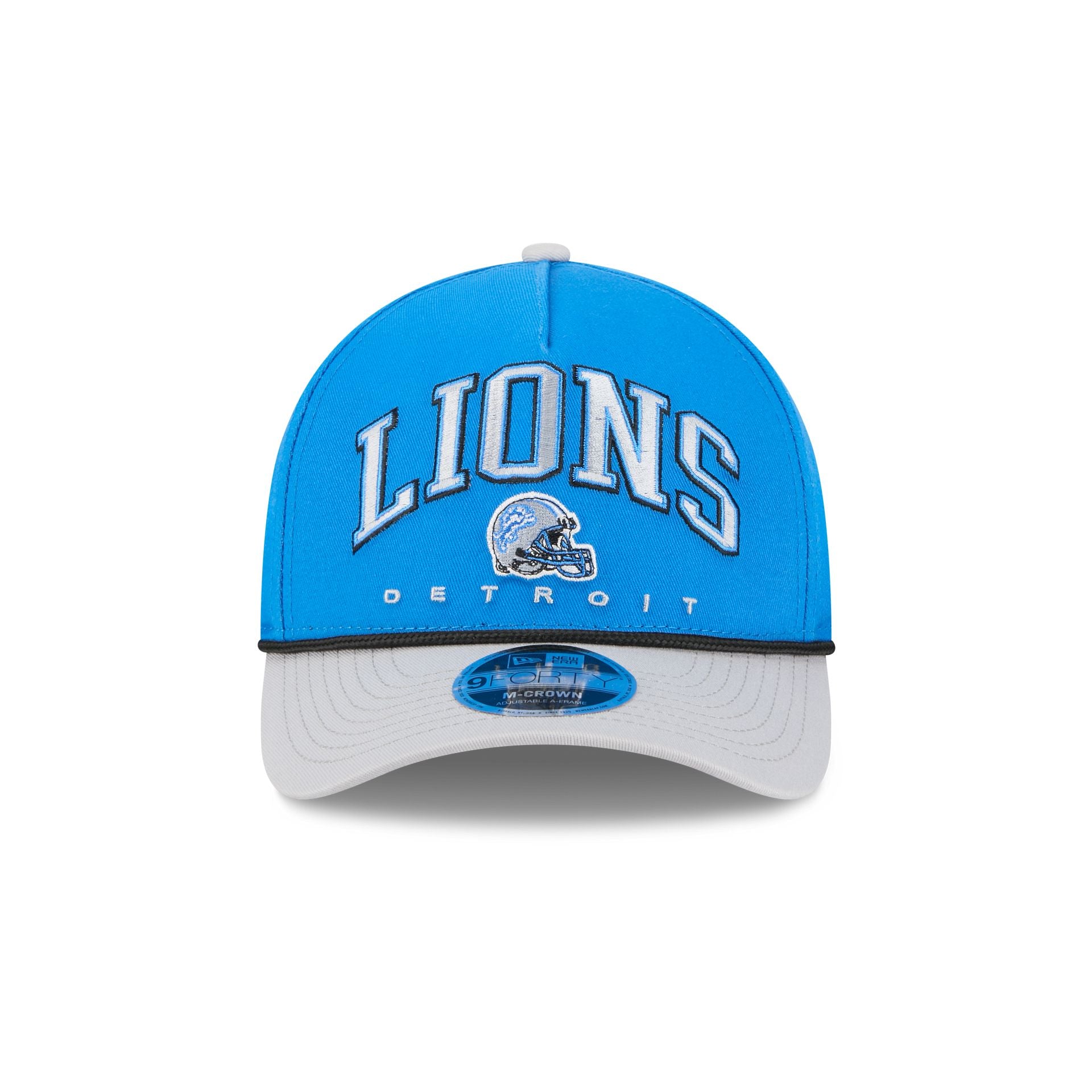 Alternative view of Detroit Lions Arch 9Forty M-Crown A-Frame Snapback Hat