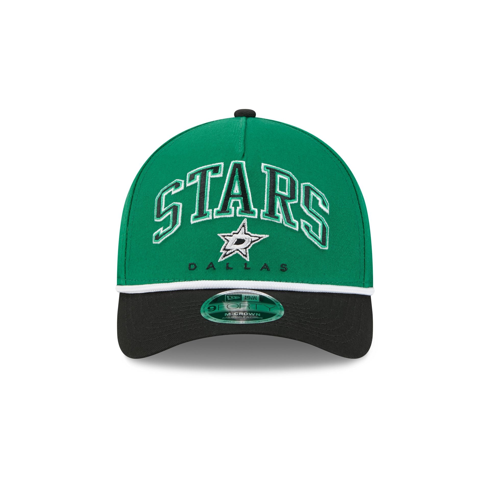 Alternative view of Dallas Stars Arch 9Forty M-Crown A-Frame Snapback Hat