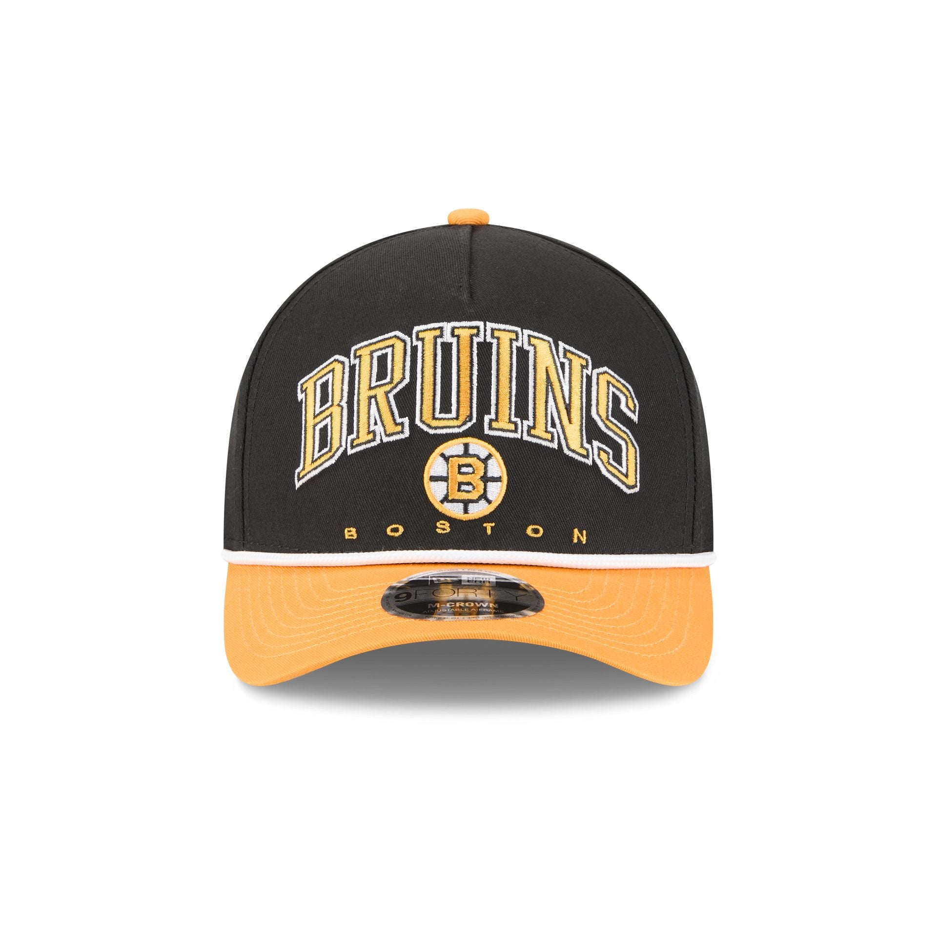 Alternative view of Boston Bruins Arch 9Forty M-Crown A-Frame Snapback Hat