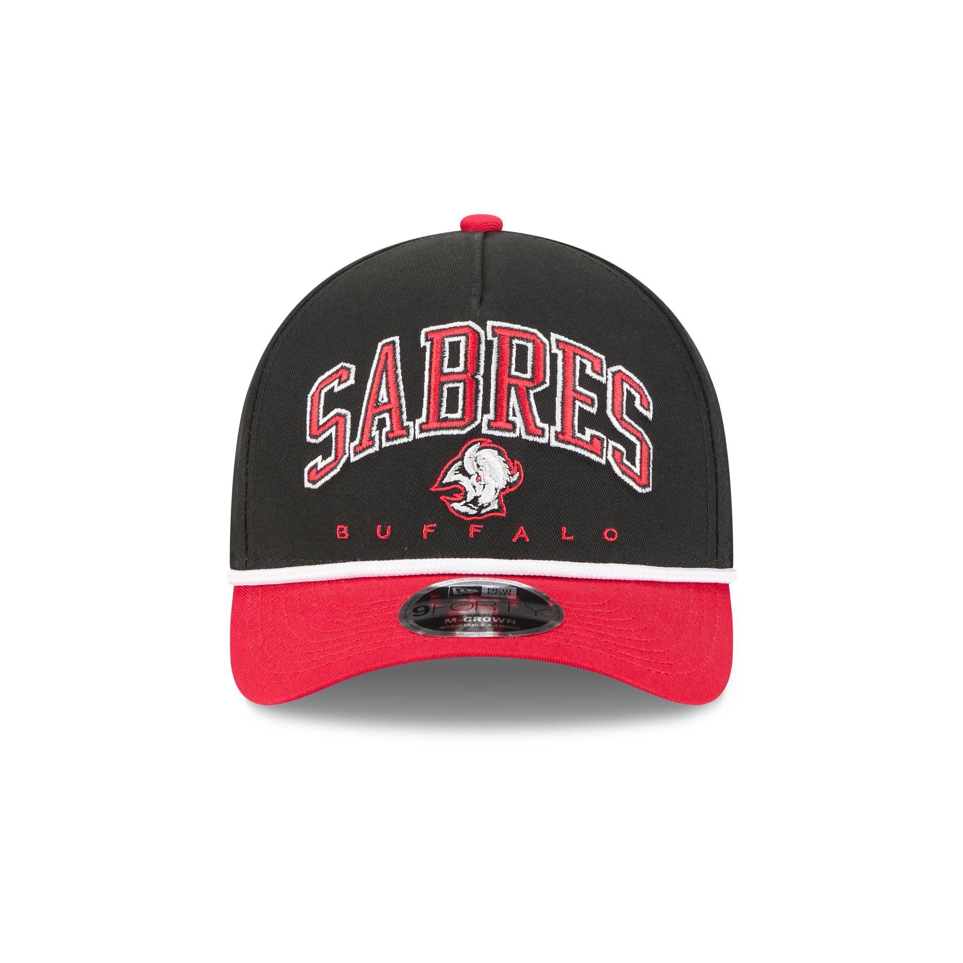 Alternative view of Buffalo Sabres Arch Alternate 9Forty M-Crown A-Frame Snapback Hat