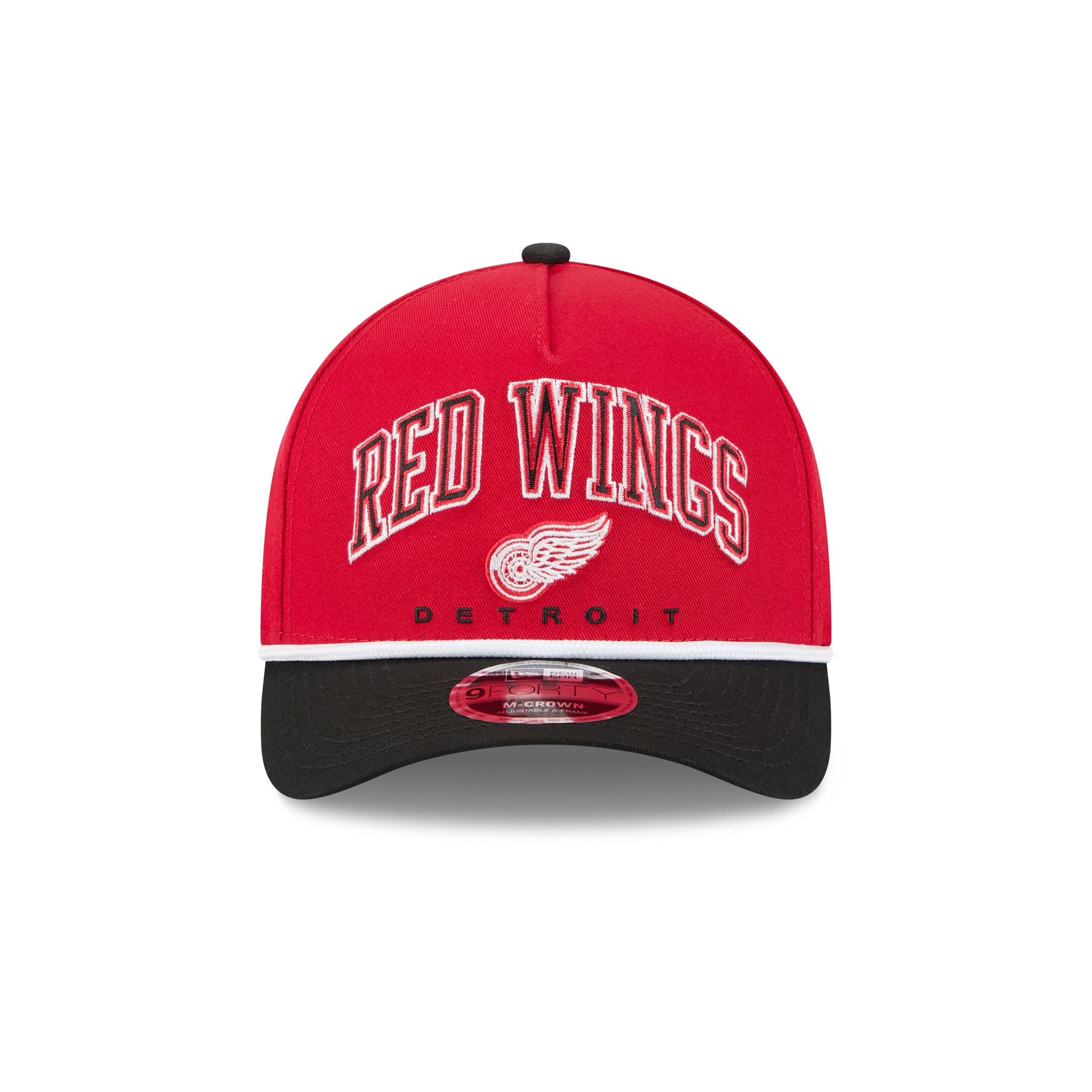 Alternative view of Detroit Red Wings Arch 9Forty M-Crown A-Frame Snapback Hat